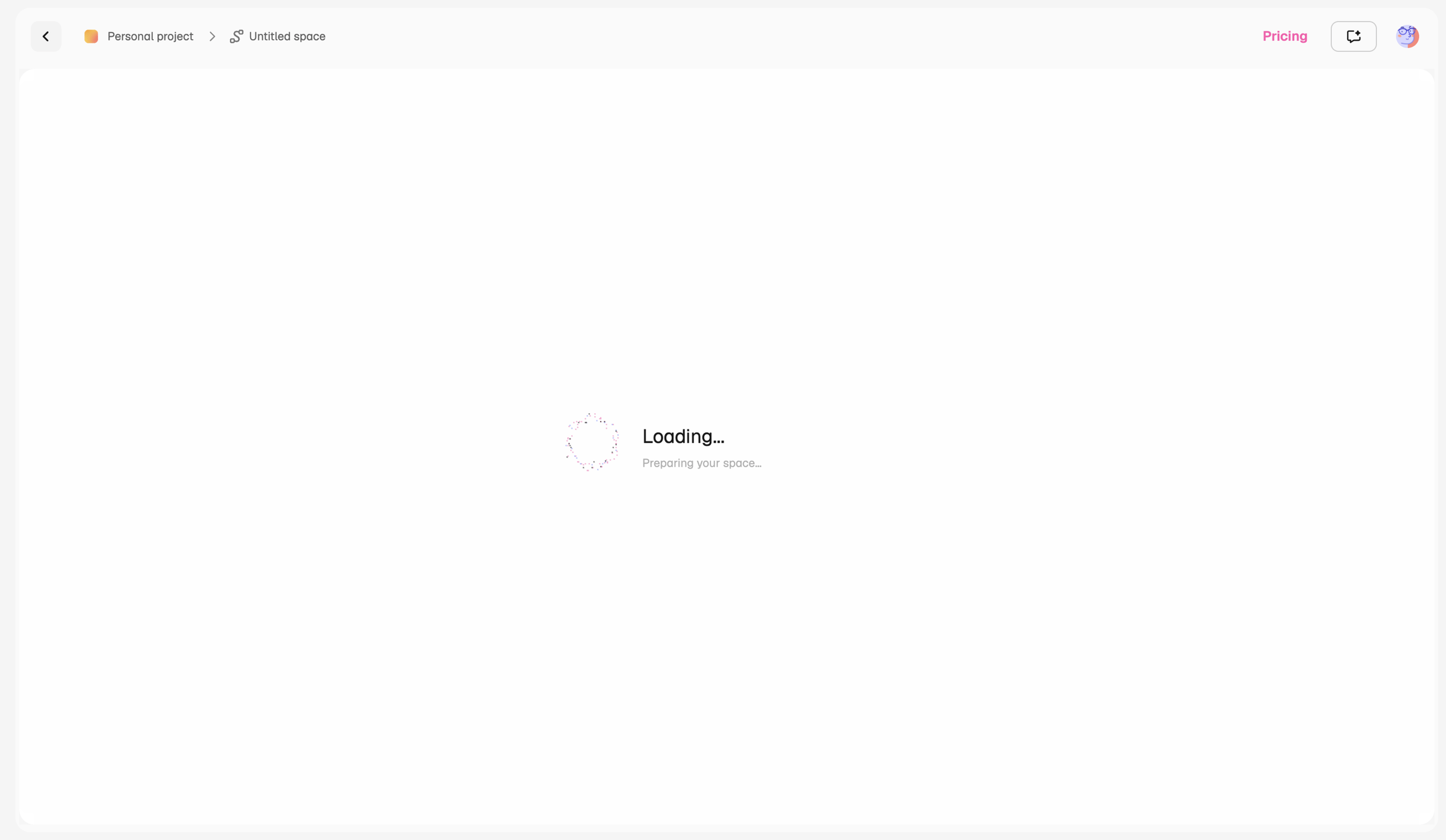 Magnific - Untitled space - Spaces | Magnific AI screen
