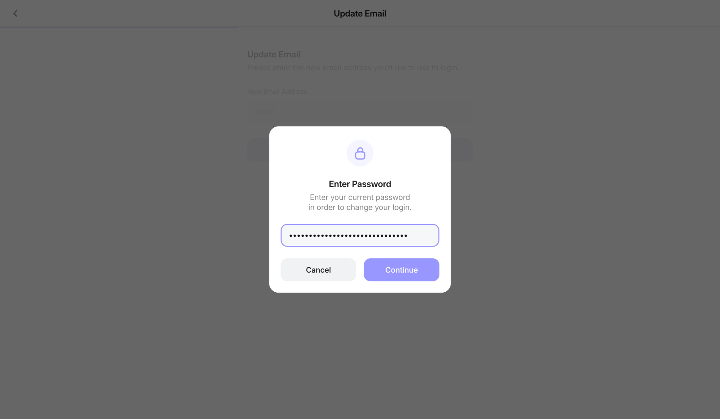 Family - Aave Account screen