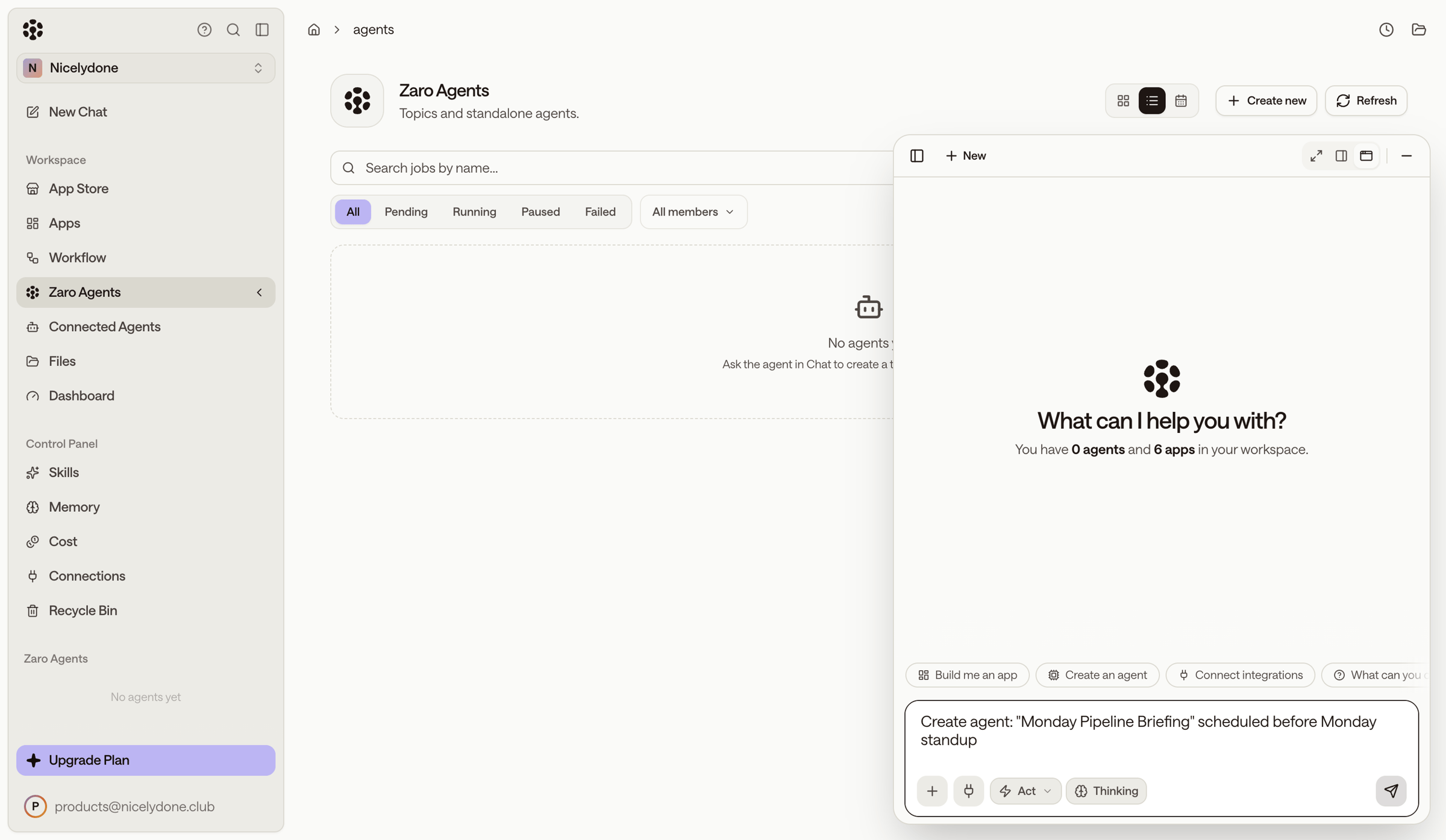 Zaro - Zaro - The Context Layer for Enterprise AI screen
