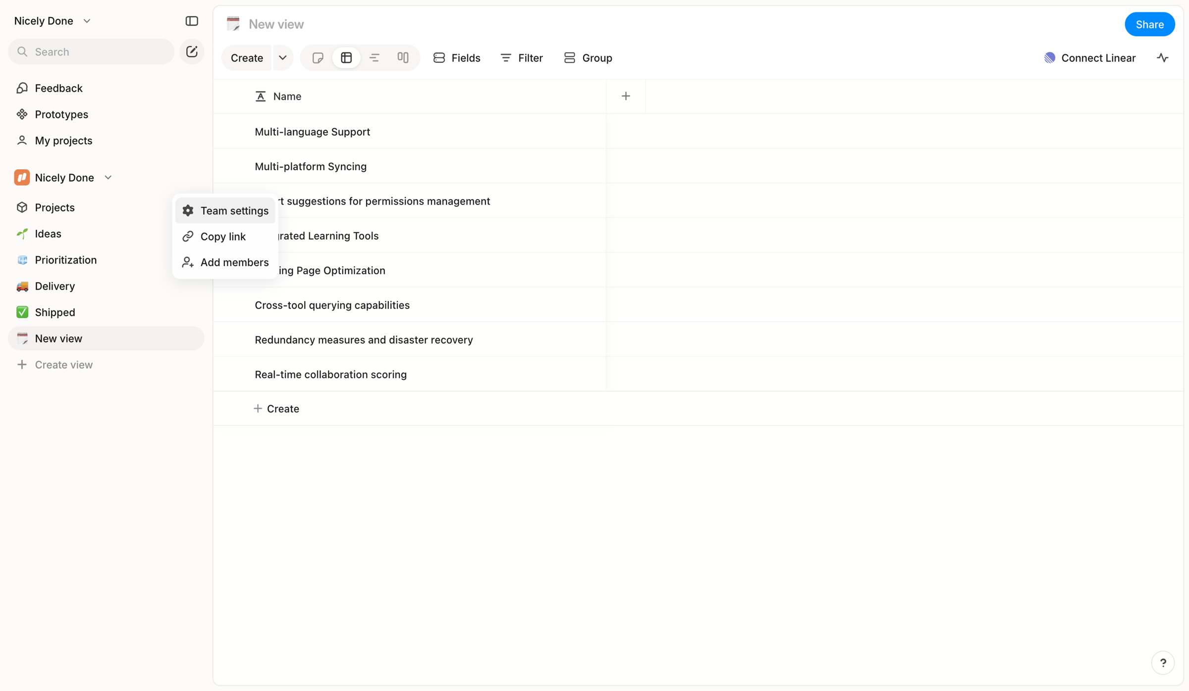 Alloy - Nicely Done » New view screen