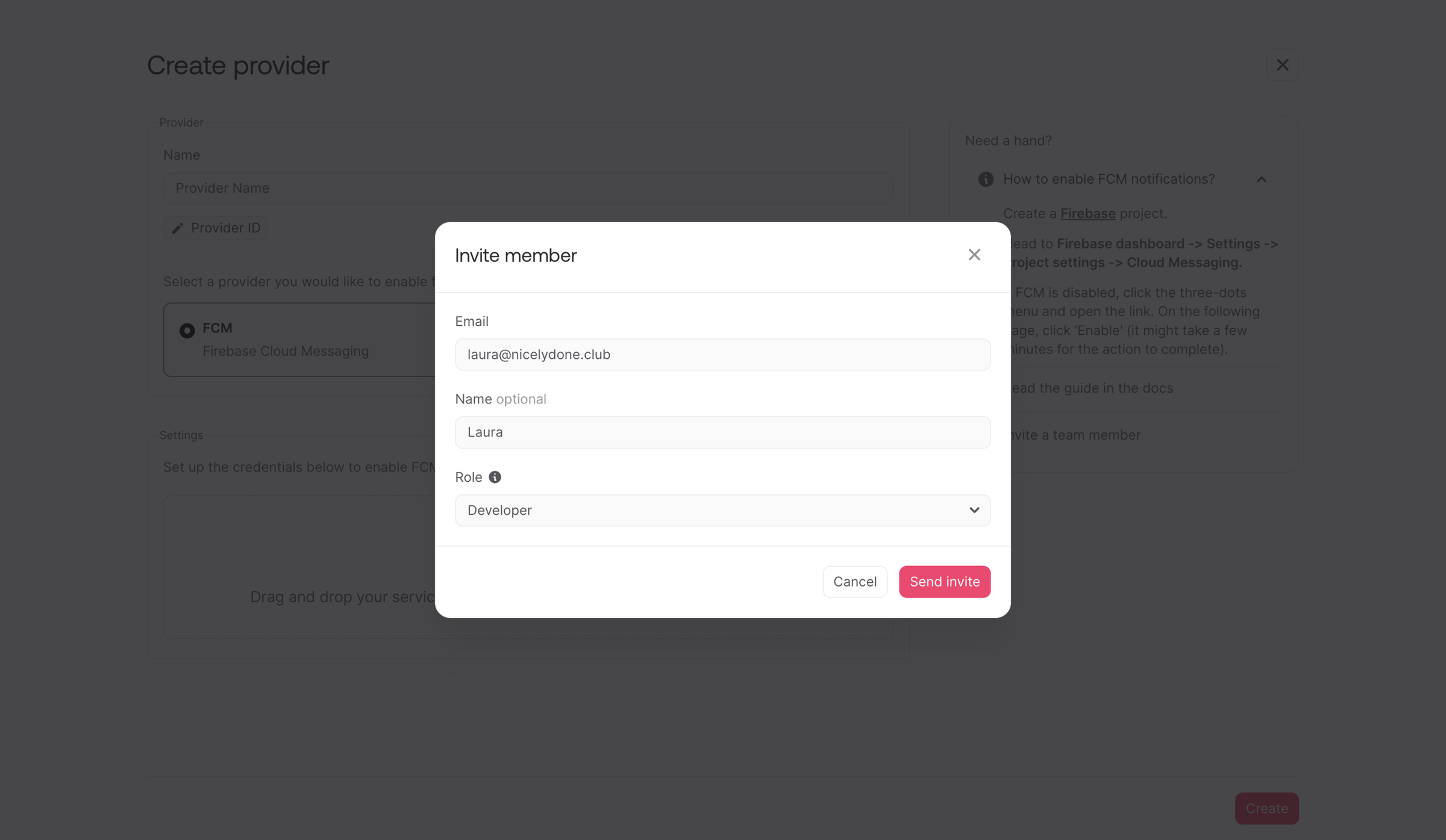 Appwrite - Topic - Appwrite screen