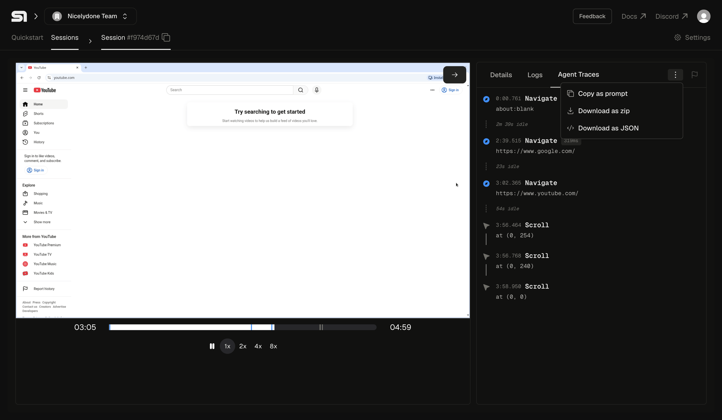 Steel - Steel | Open-source Headless Browser API screen