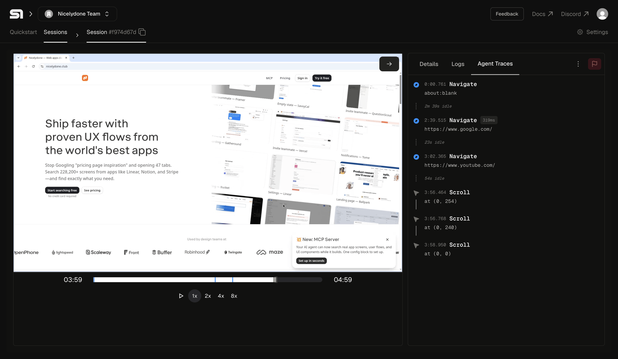 Steel - Steel | Open-source Headless Browser API screen