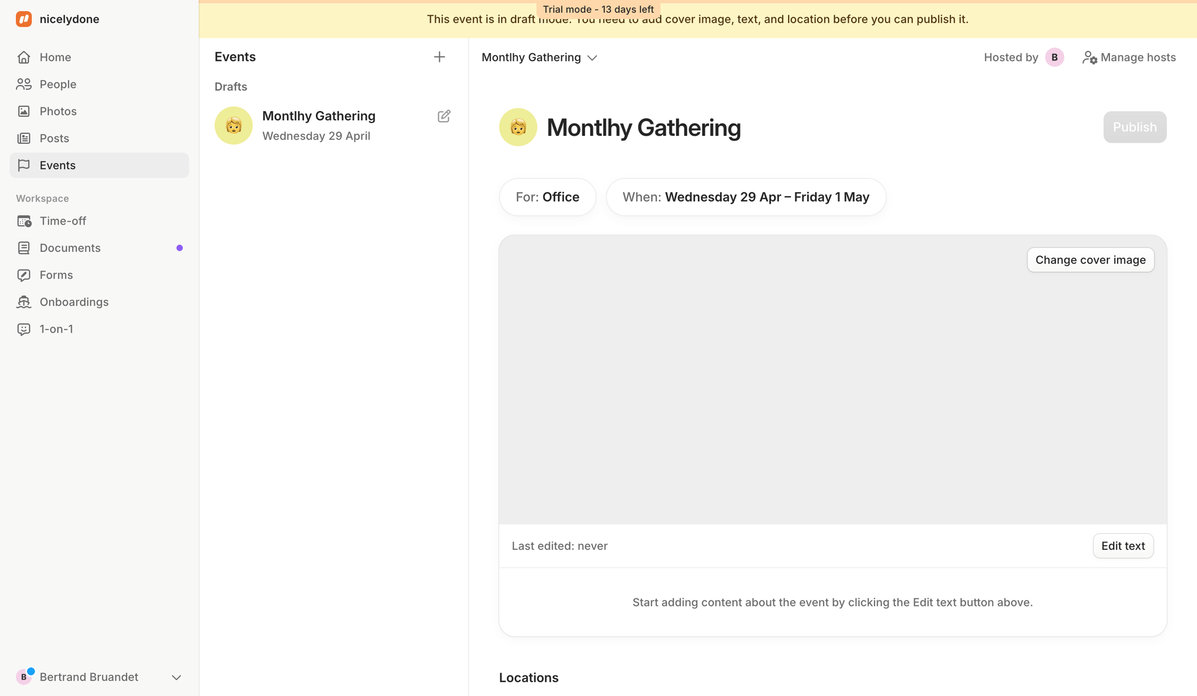 Aboard - Montlhy Gathering | Events | Aboard screen