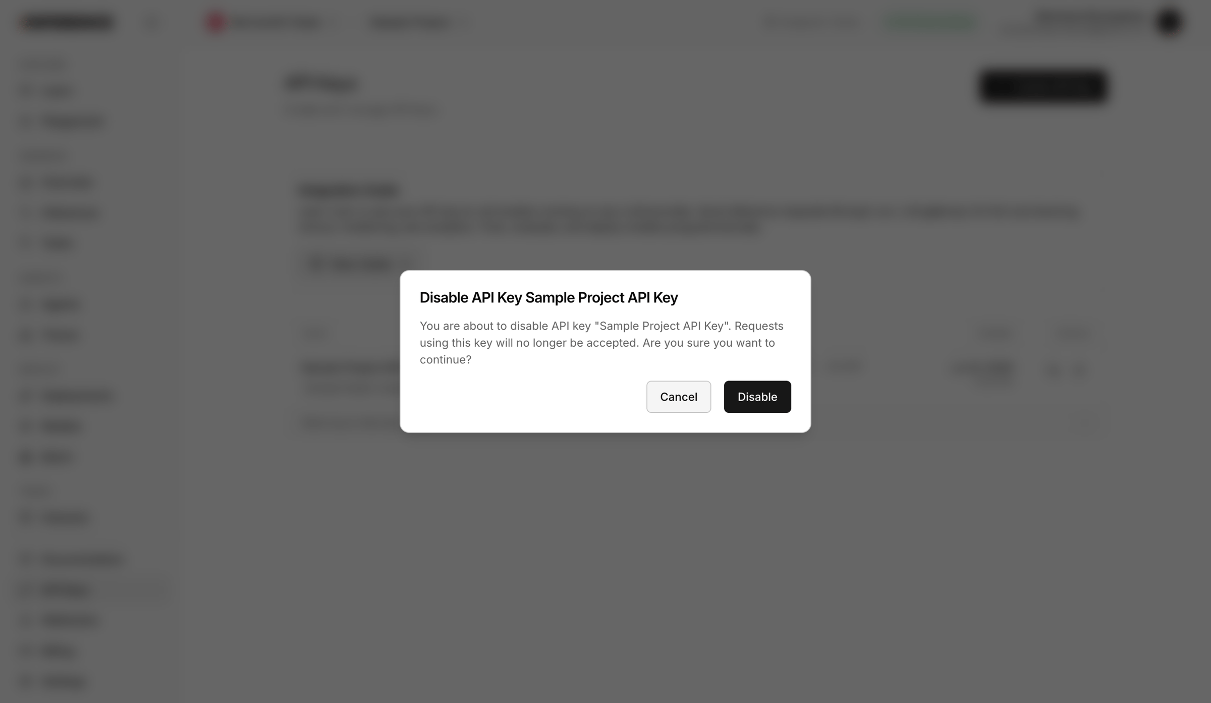 Inference - Dashboard | inference.net screen