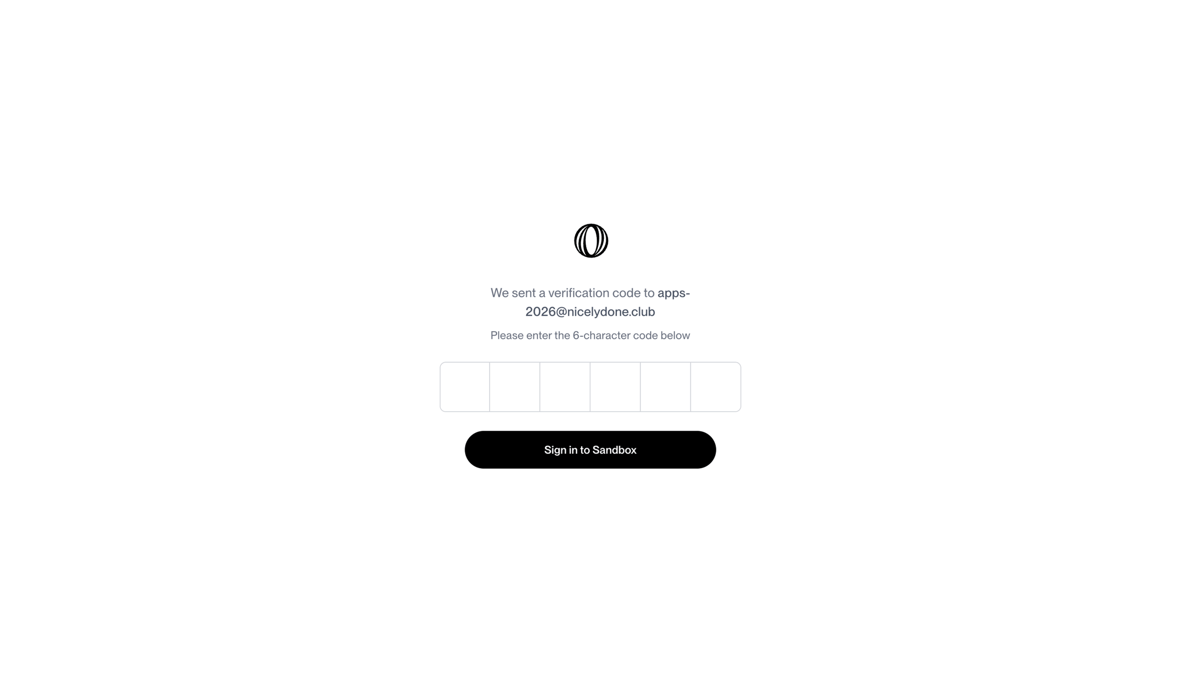 Polar - Enter verification code | Polar screen
