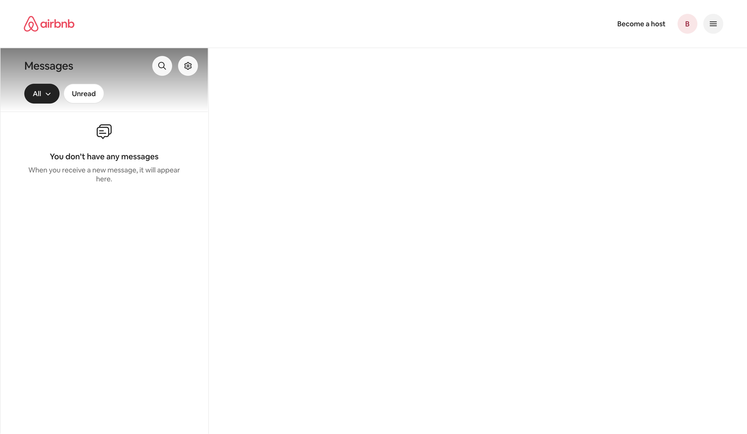 Airbnb - Messages • Airbnb screen
