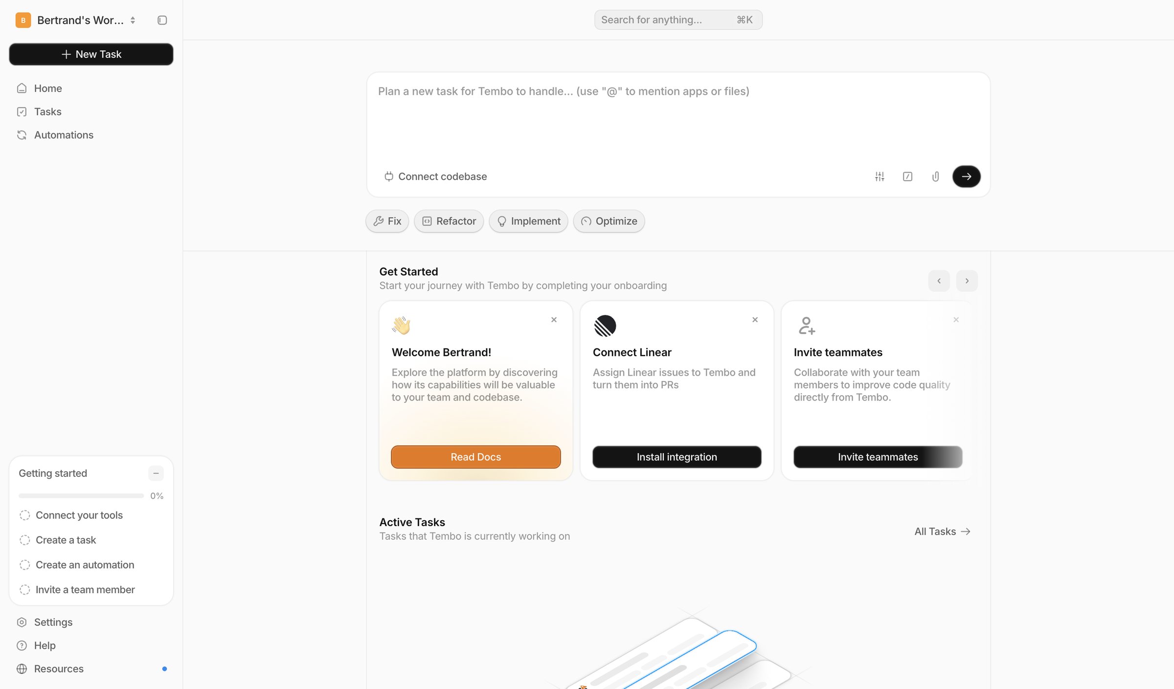 Dashboard — Tembo from Tembo