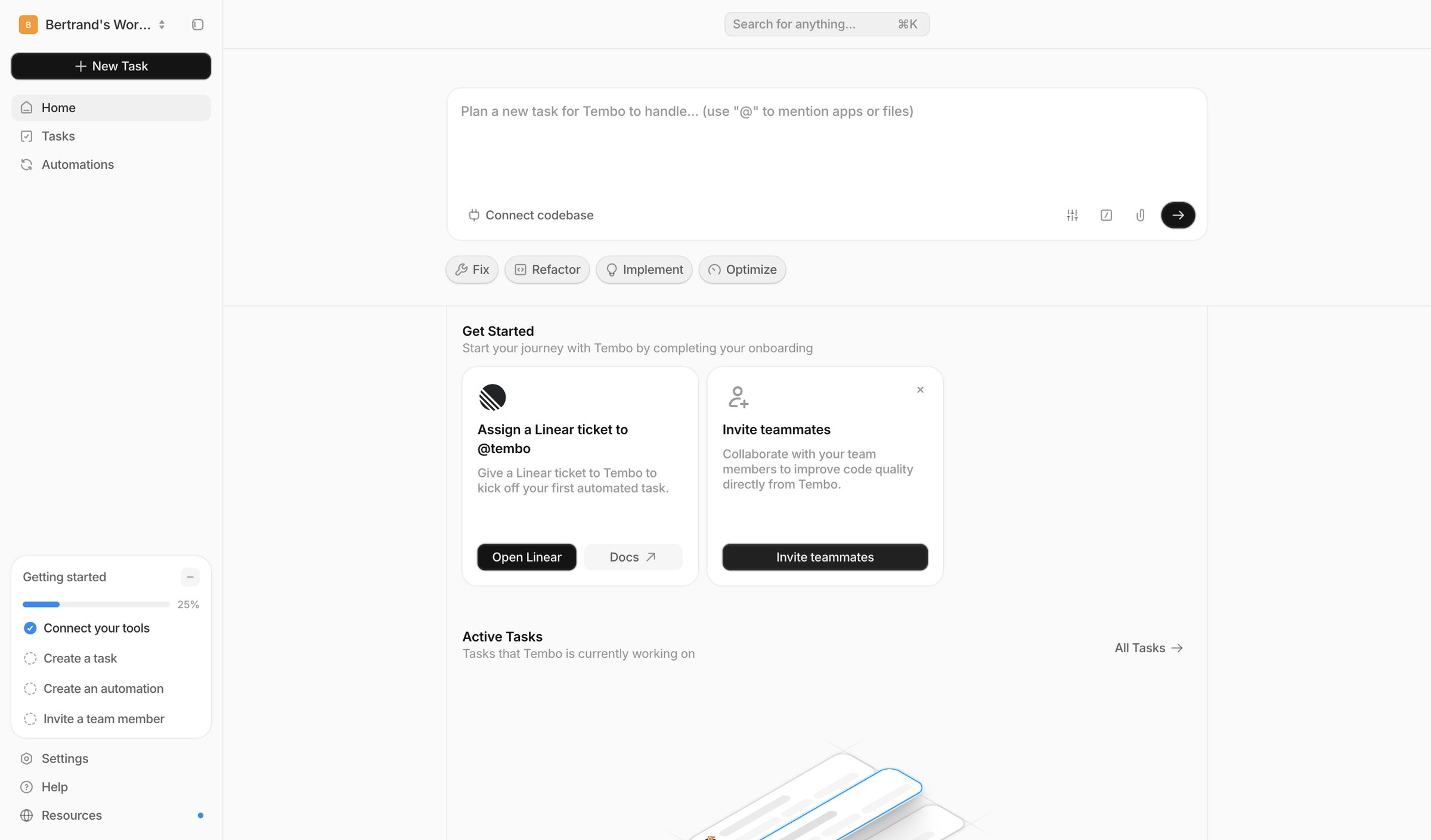 Dashboard — Tembo from Tembo
