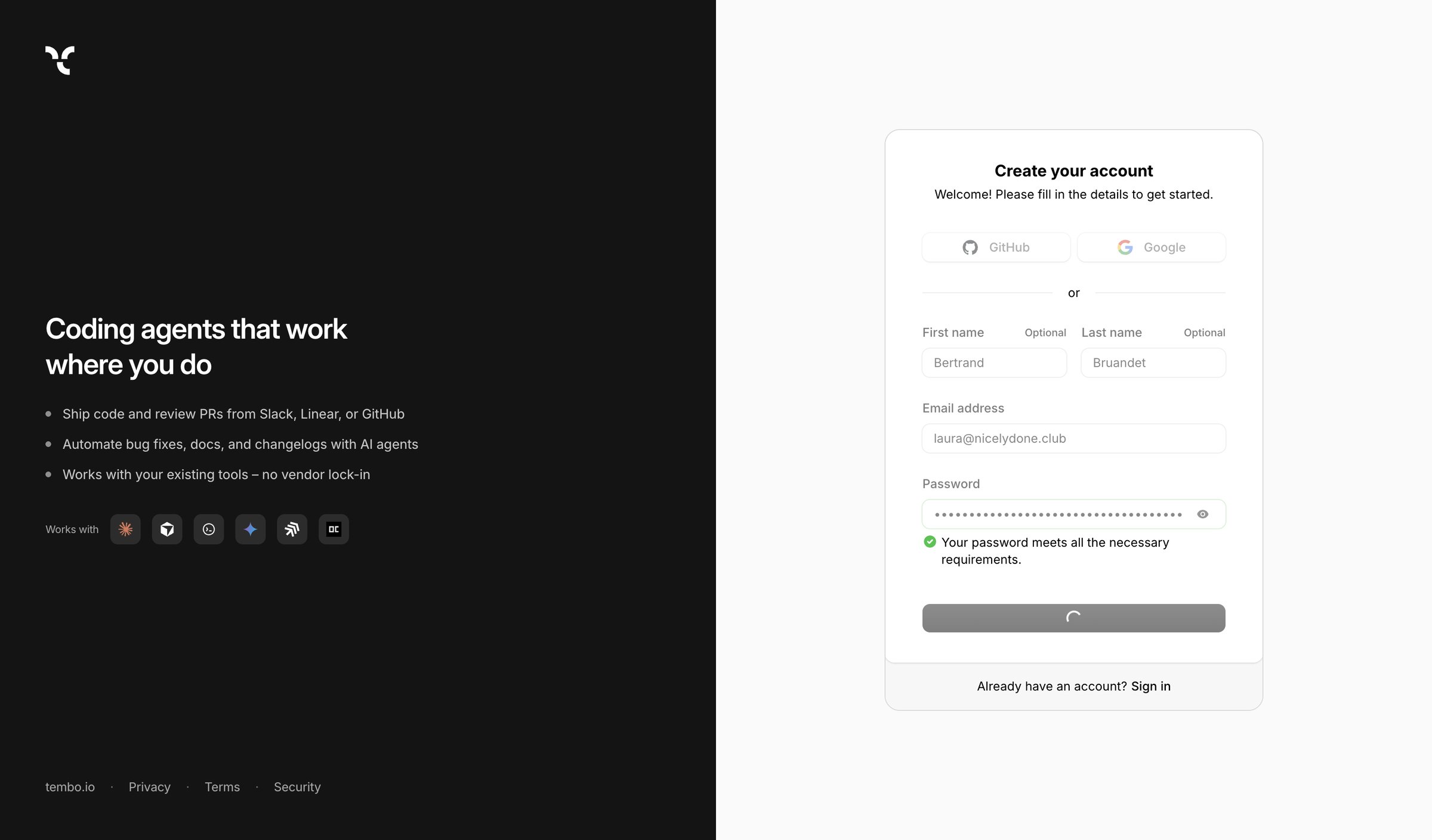 Tembo — Coding agents that work where you do from Tembo