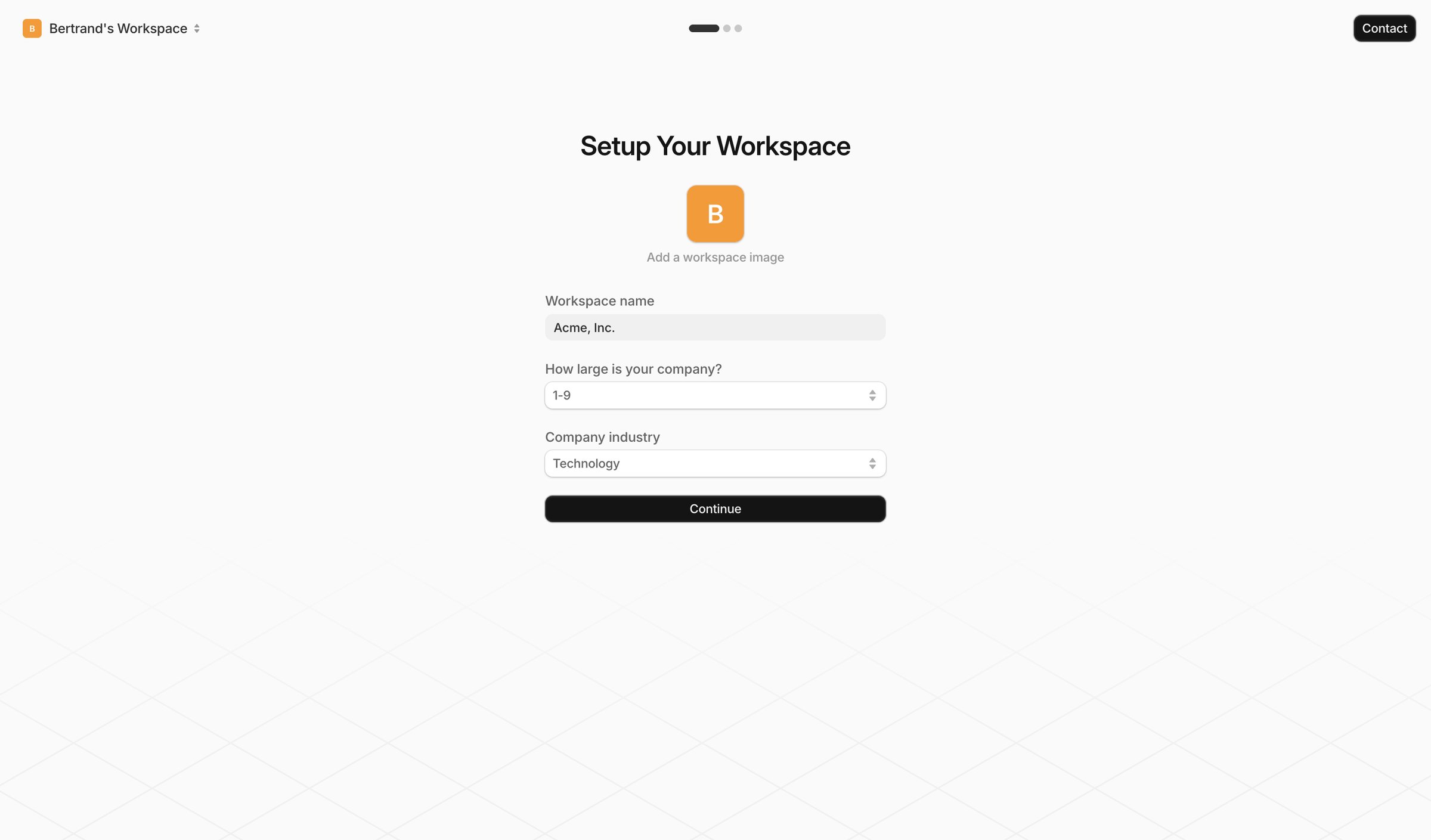 Workspace — Tembo from Tembo