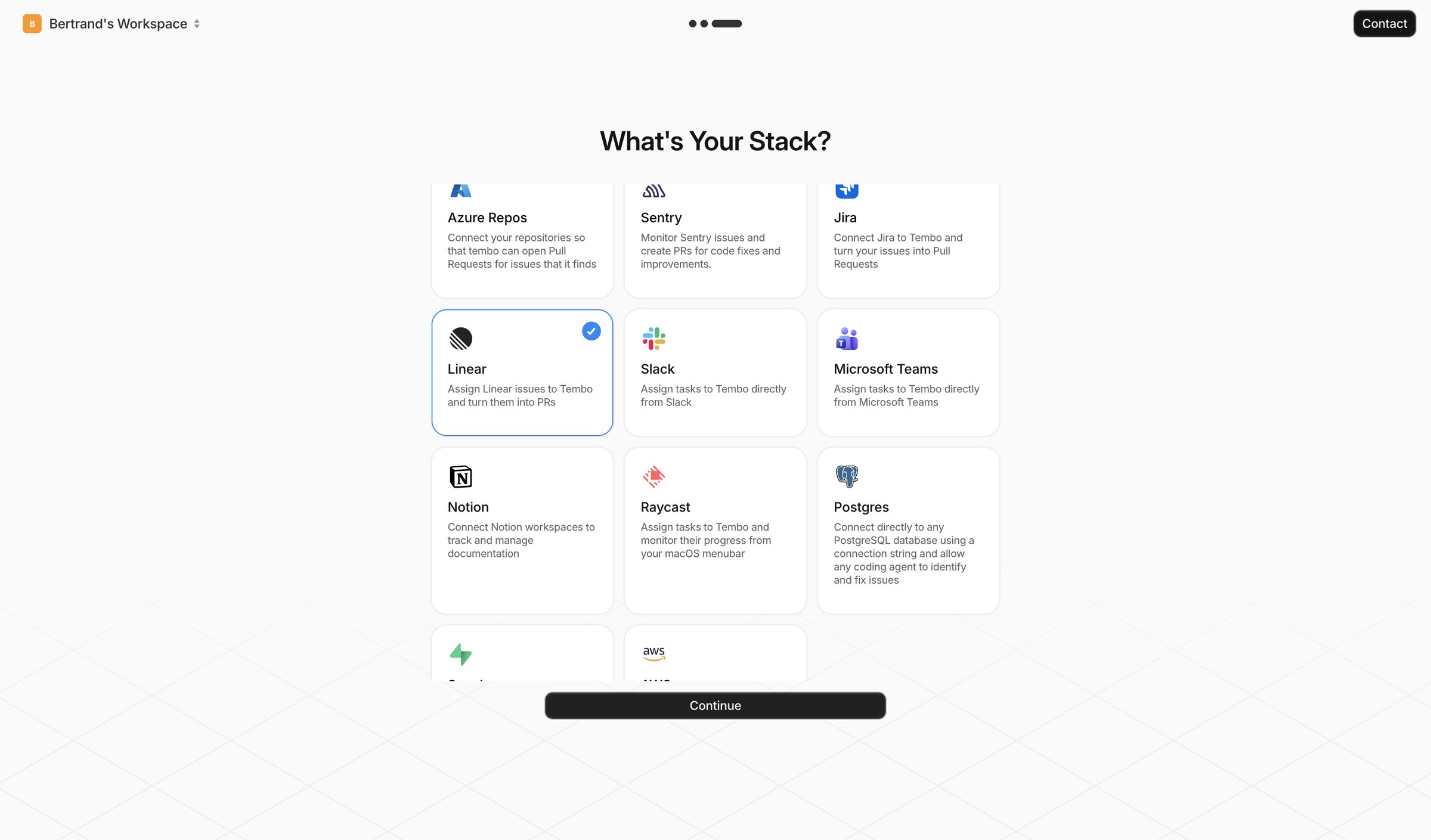 Stack — Tembo from Tembo
