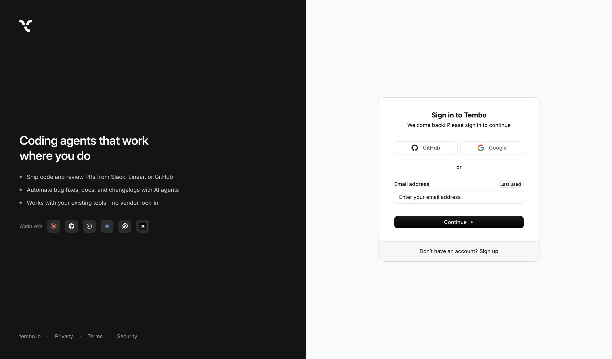 Tembo — Coding agents that work where you do from Tembo