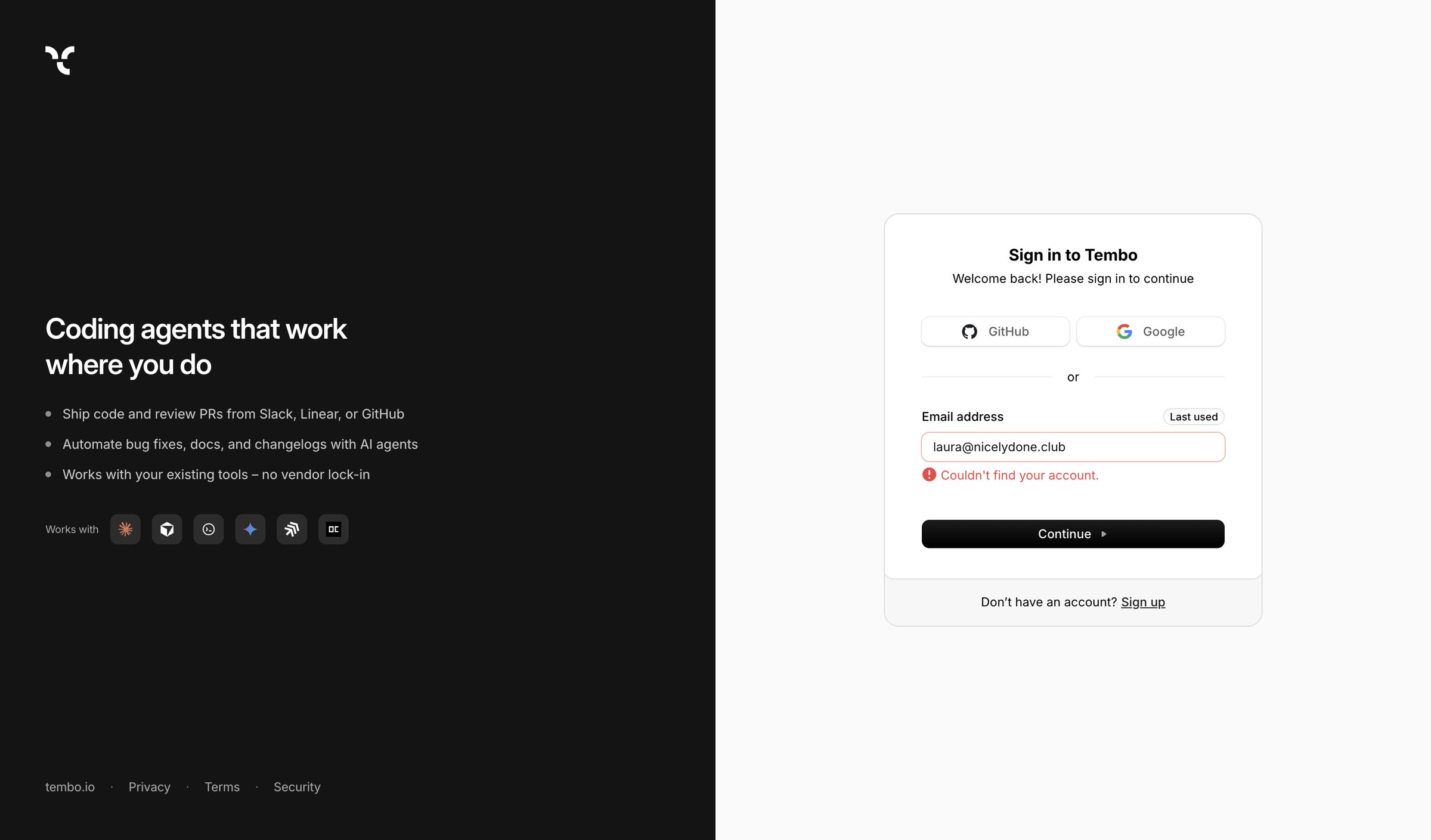 Tembo — Coding agents that work where you do from Tembo