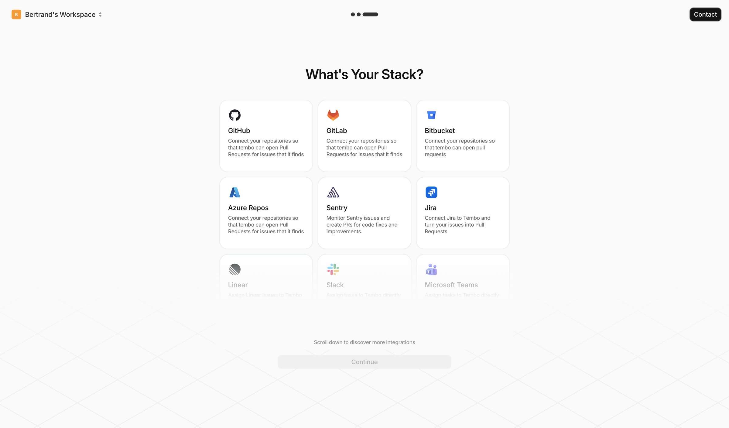 Stack — Tembo from Tembo