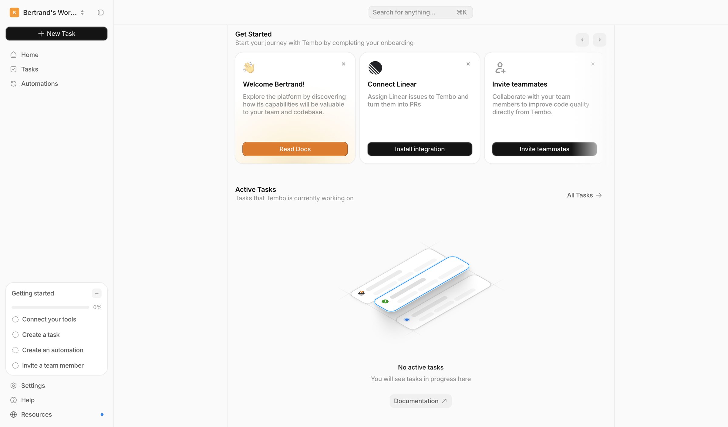 Dashboard — Tembo from Tembo