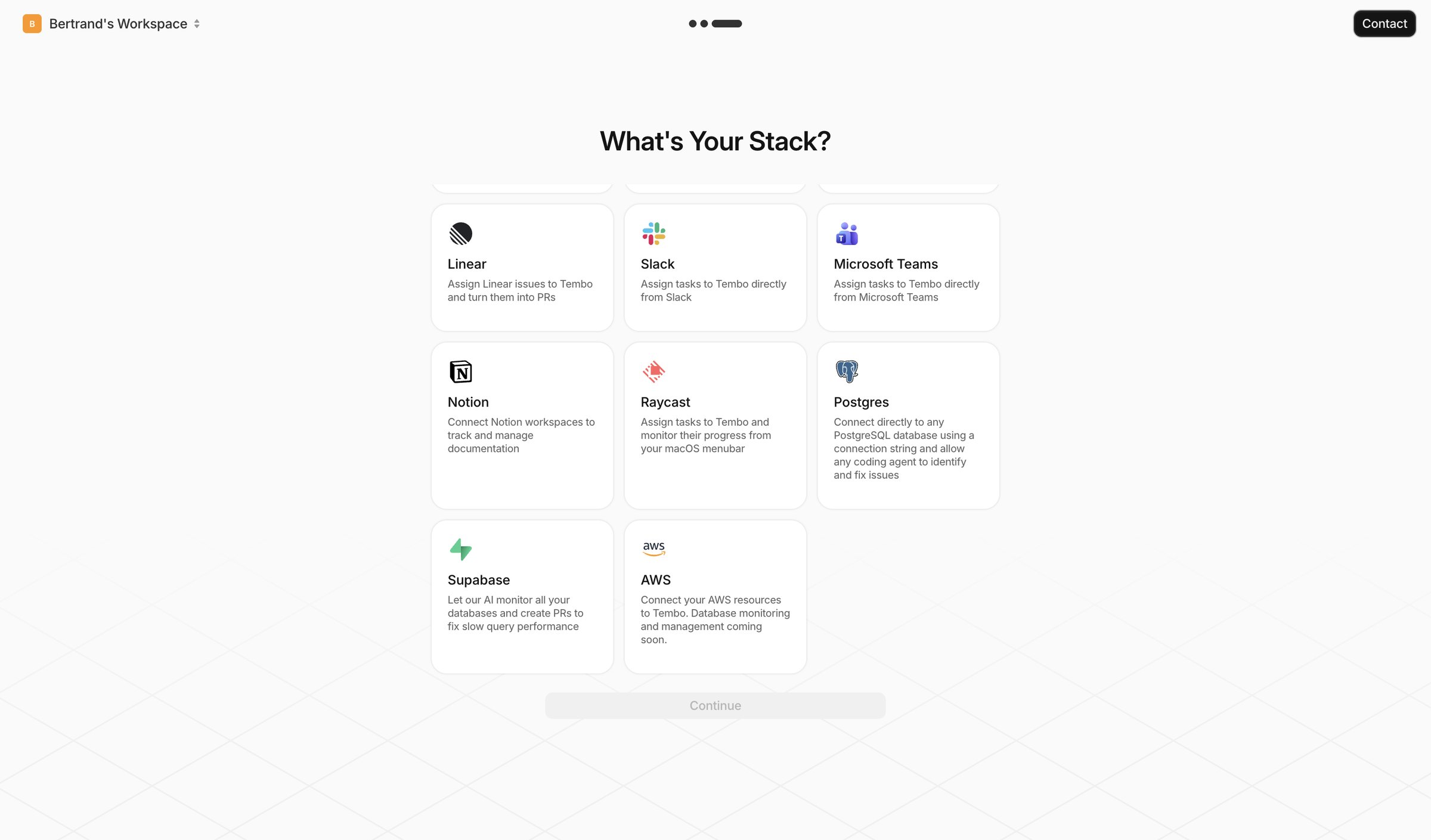 Stack — Tembo from Tembo