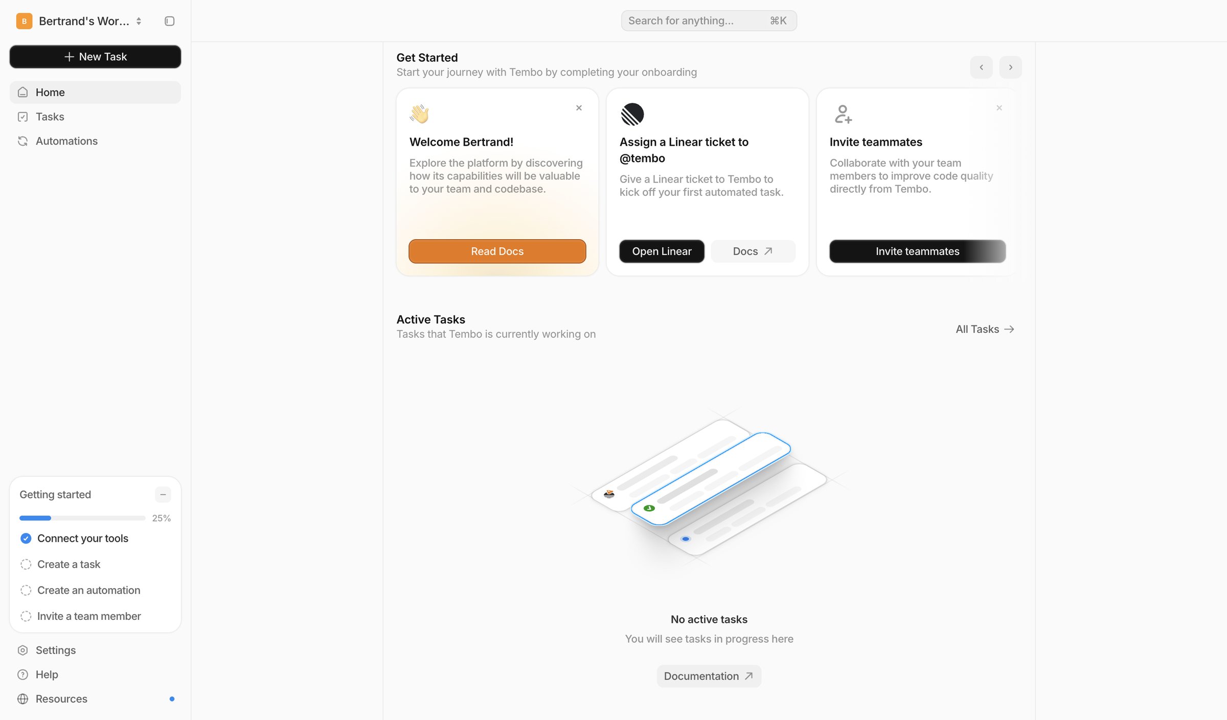 Dashboard — Tembo from Tembo