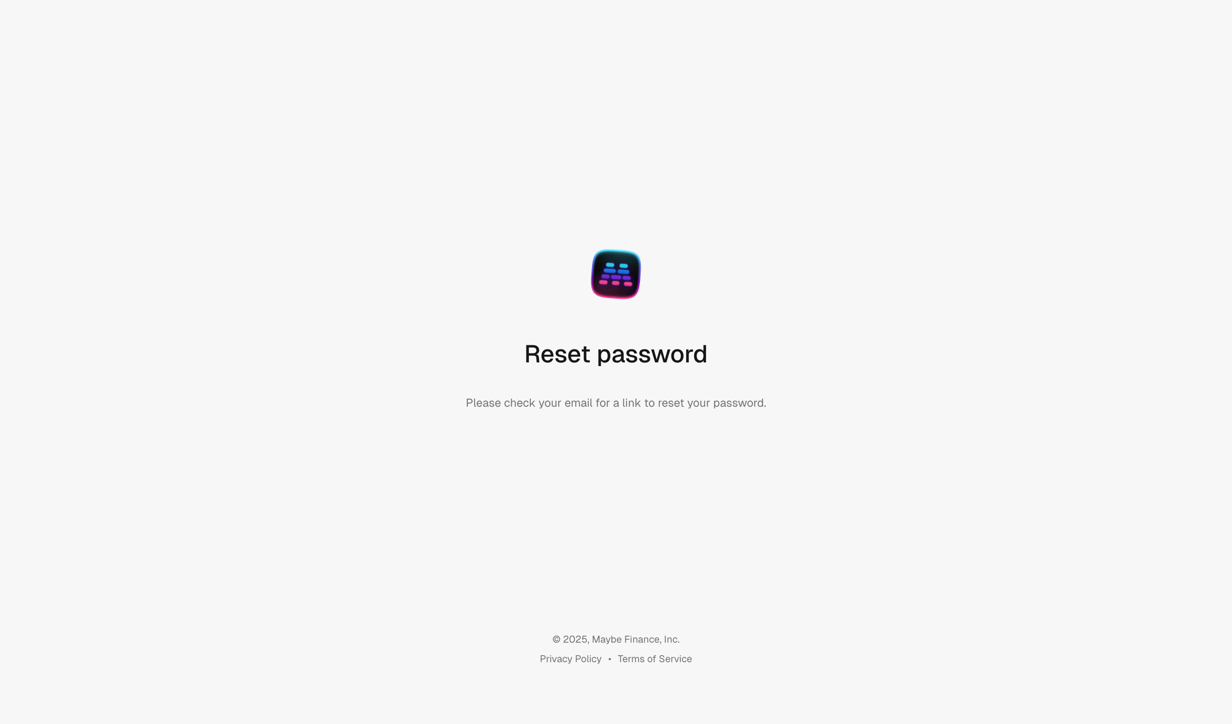 Maybe Finance - Maybe screen