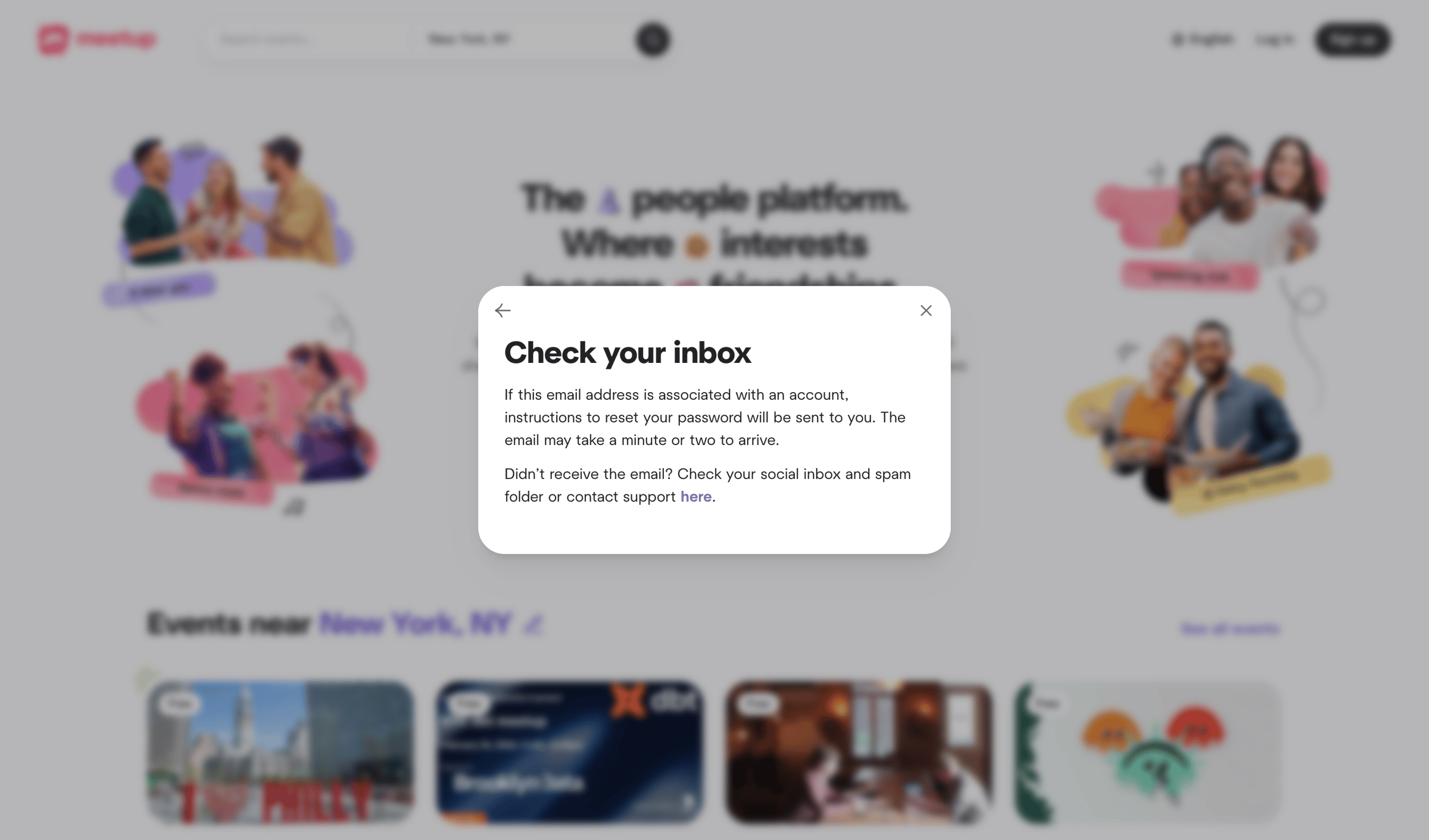 Meetup - Meetup | Find Local Groups, Events, and Activities Near You screen