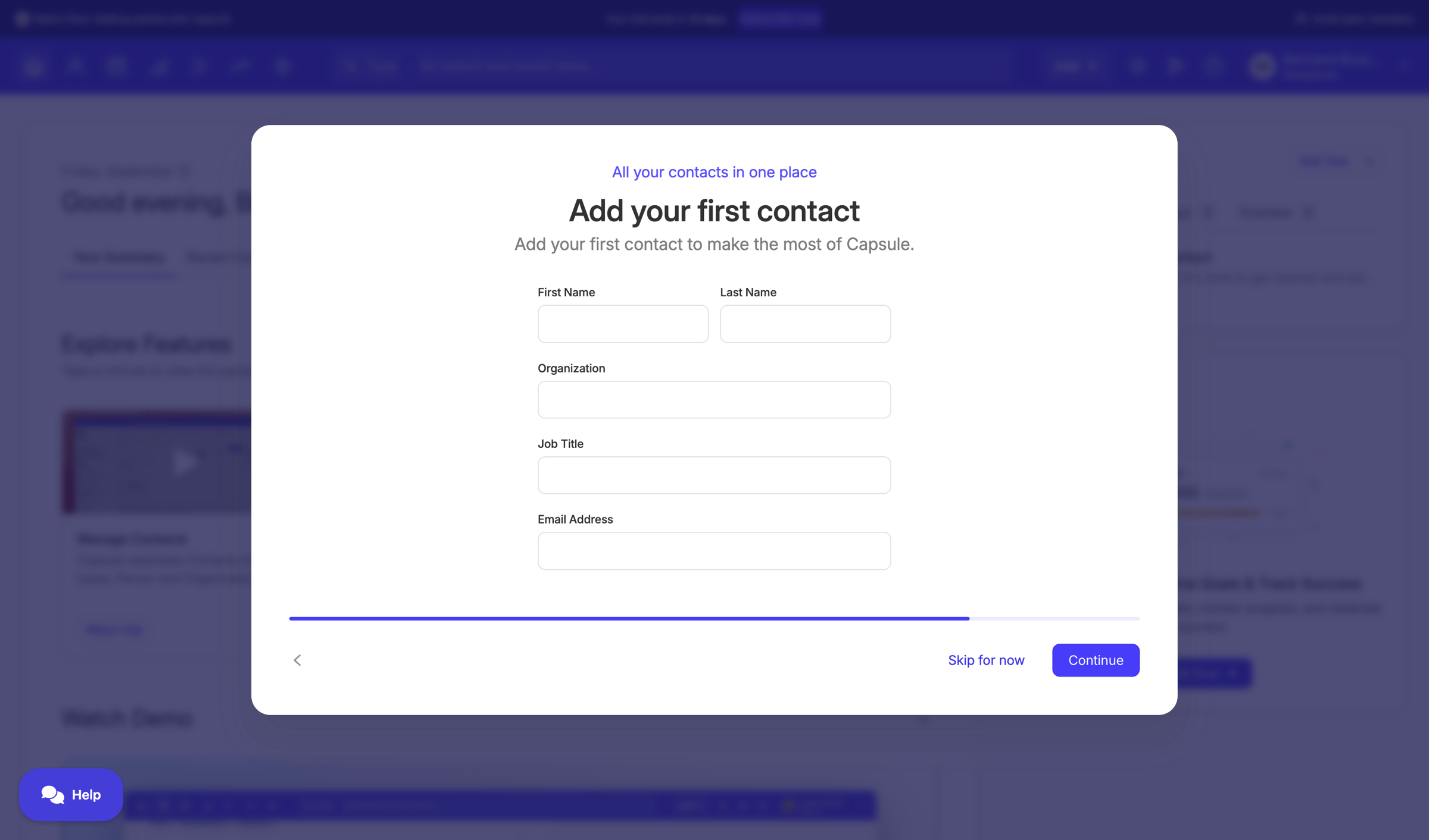 Your Summary | Nicelydone CRM from Capsule