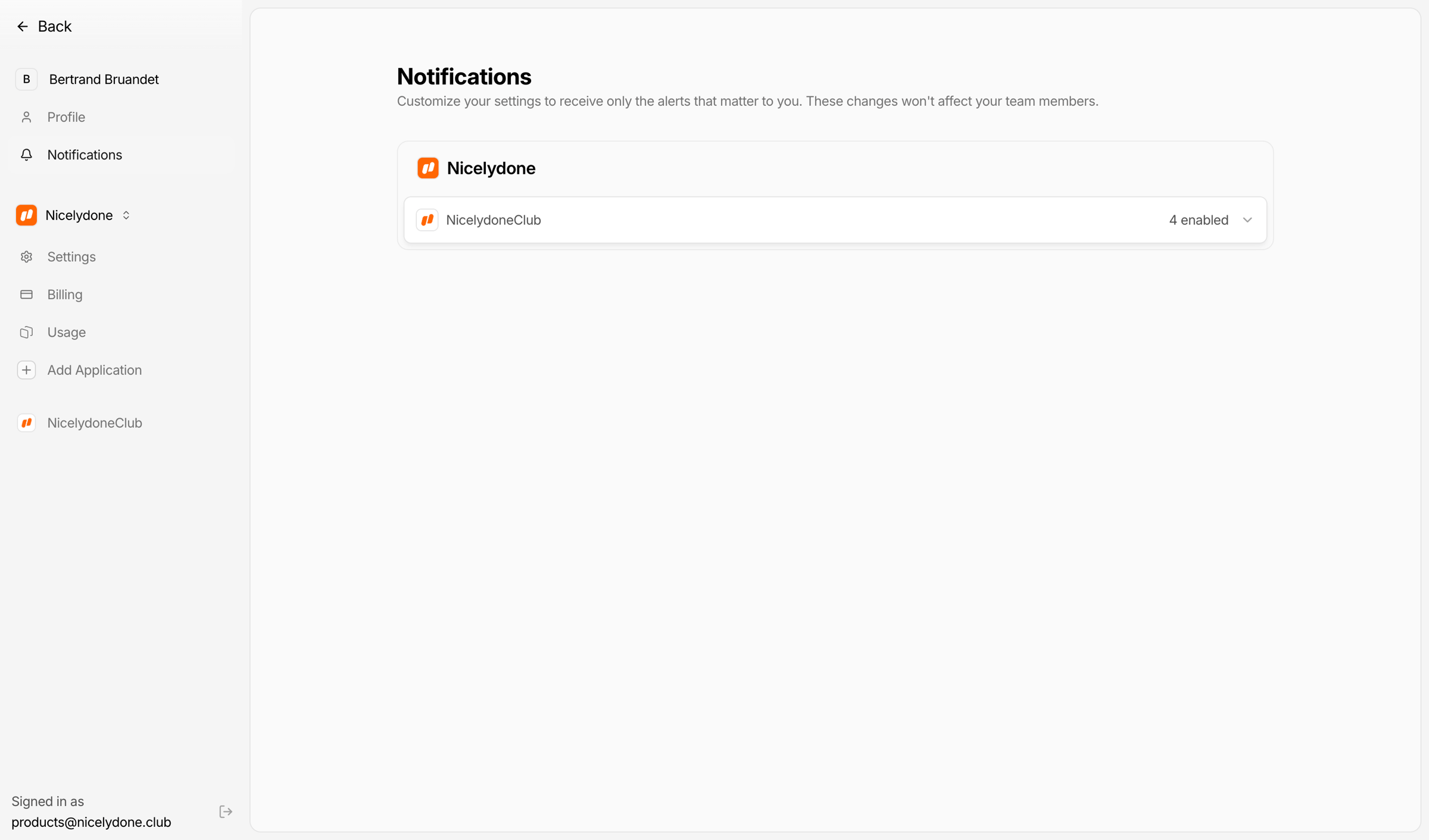 Notifications - Nightwatch from Nightwatch