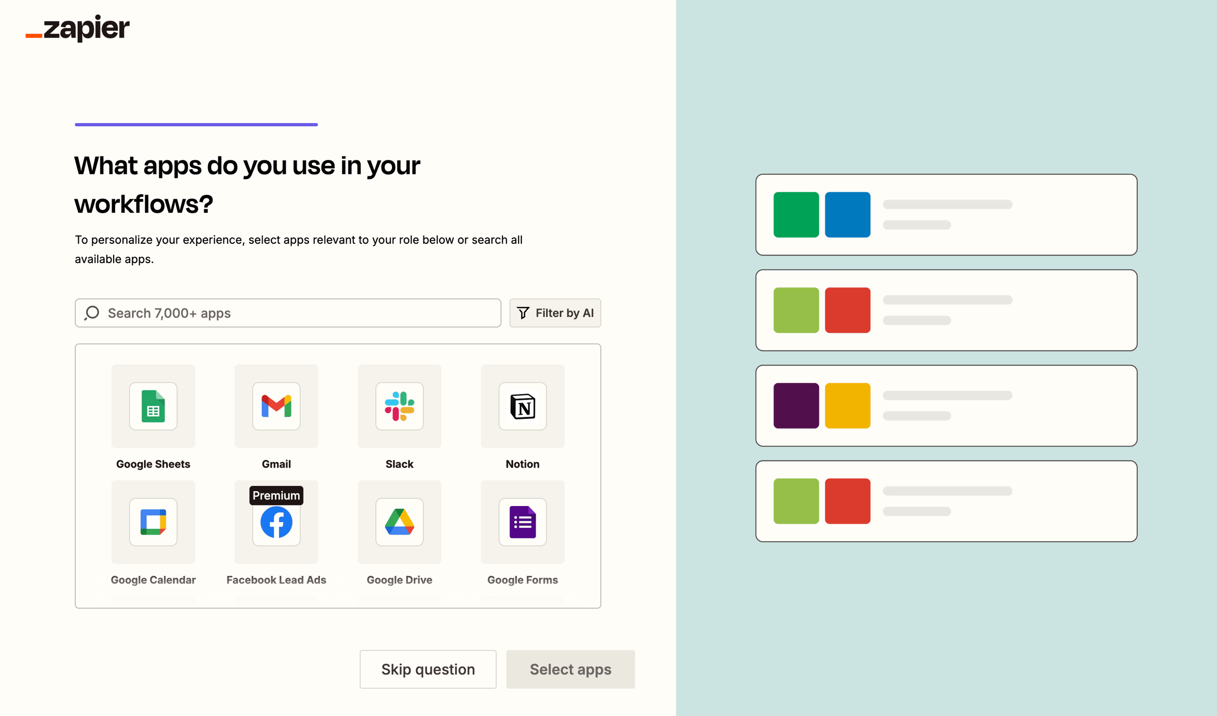Apps | Onboarding | Zapier from Zapier