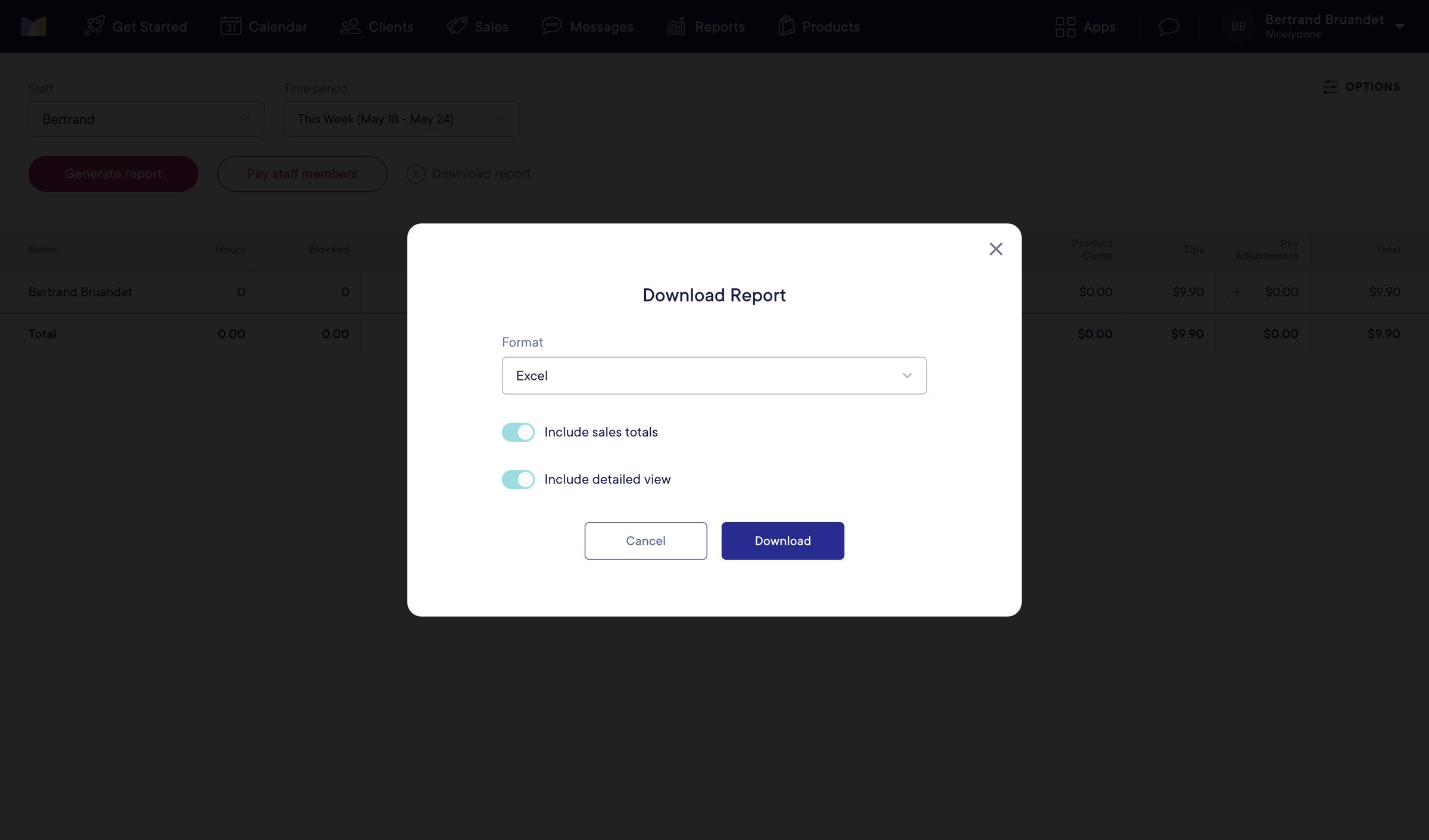 Mangomint - Mangomint App screen