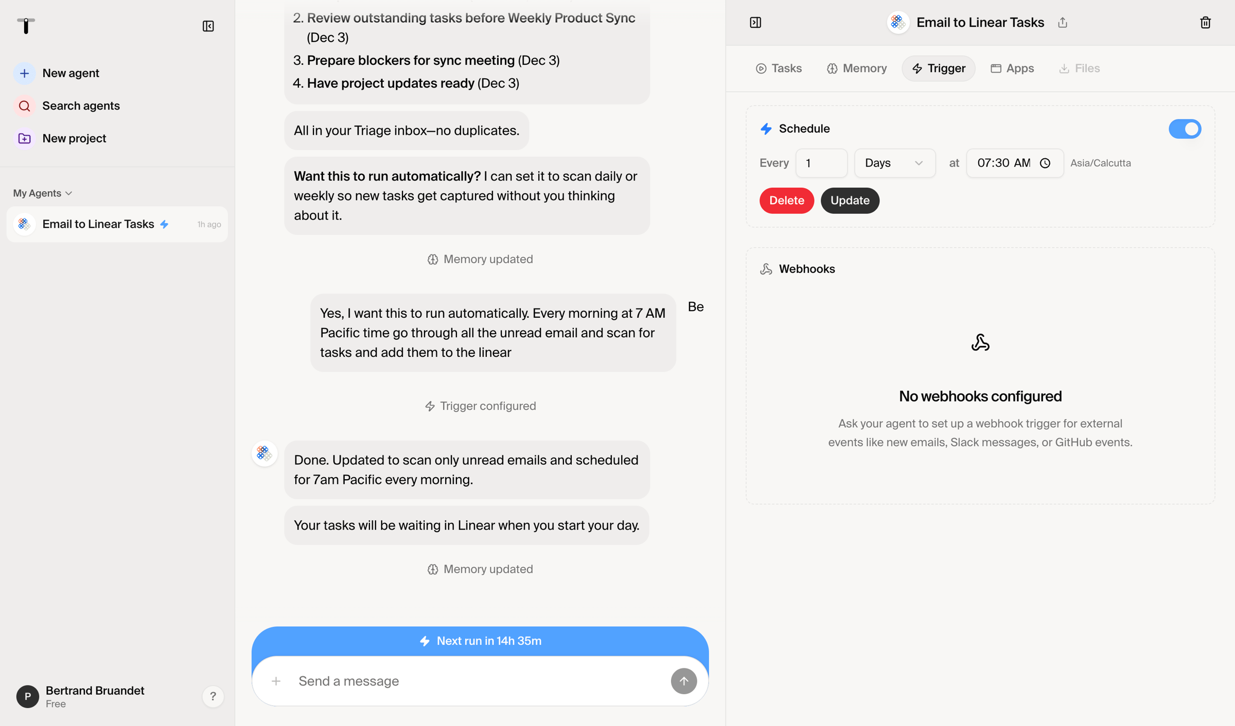 Twin - Twin - Automate anything screen
