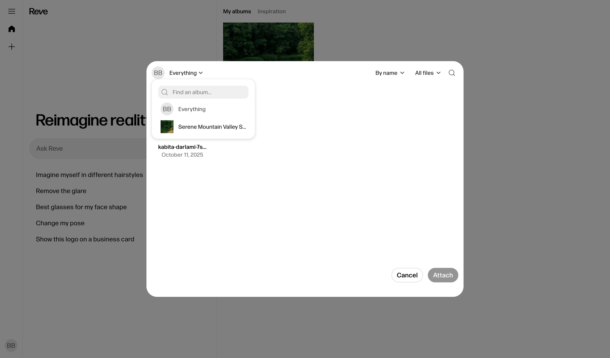 Reve screen