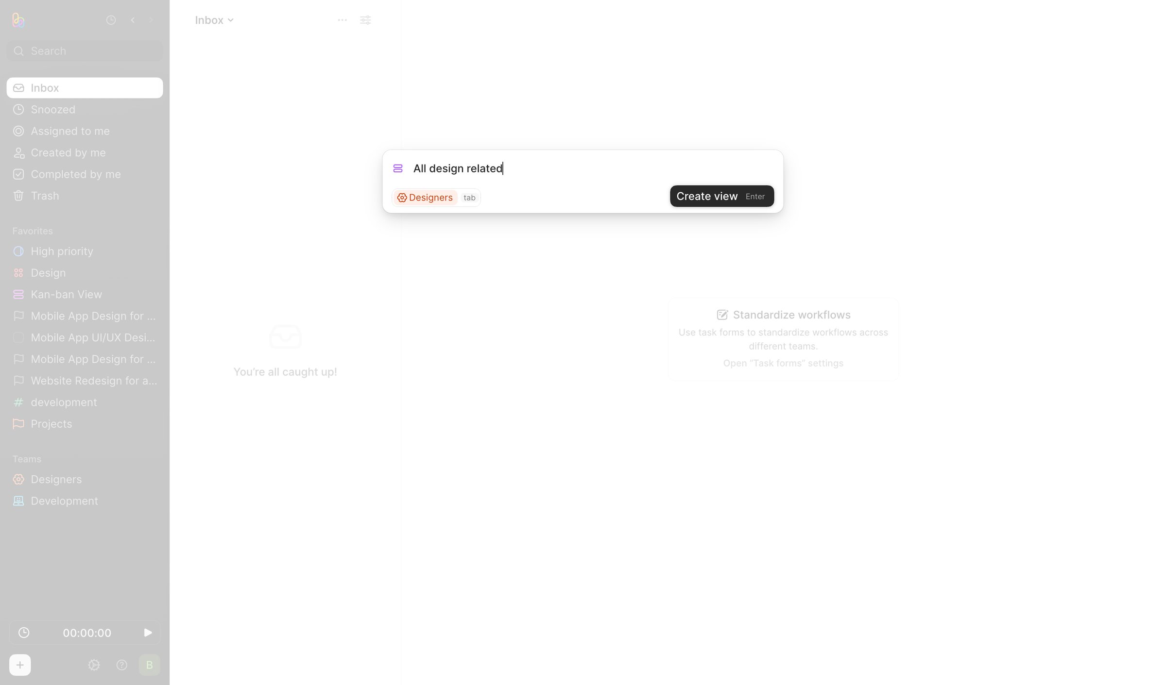 Height - New list - Height screen