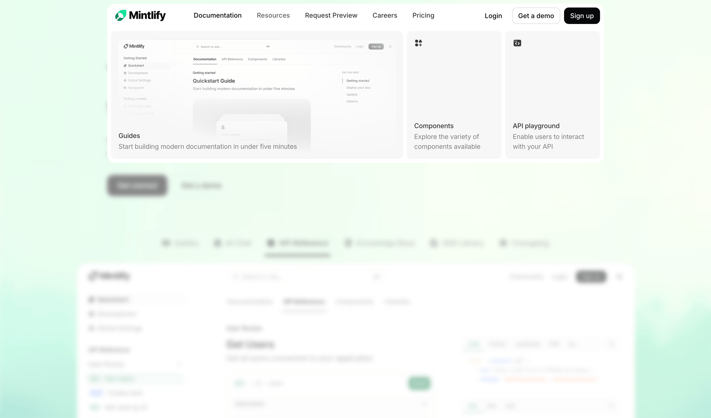Mintlify - Mintlify — The documentation you want, effortlessly screen