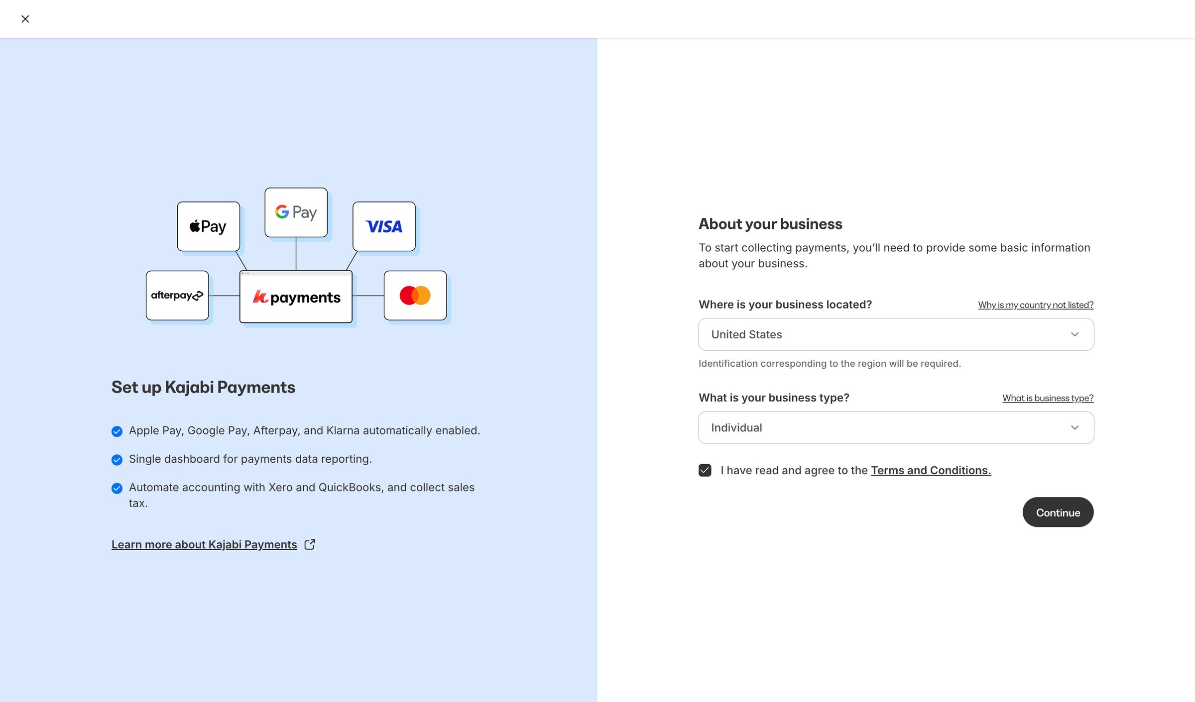 Kajabi - Payment Integrations screen