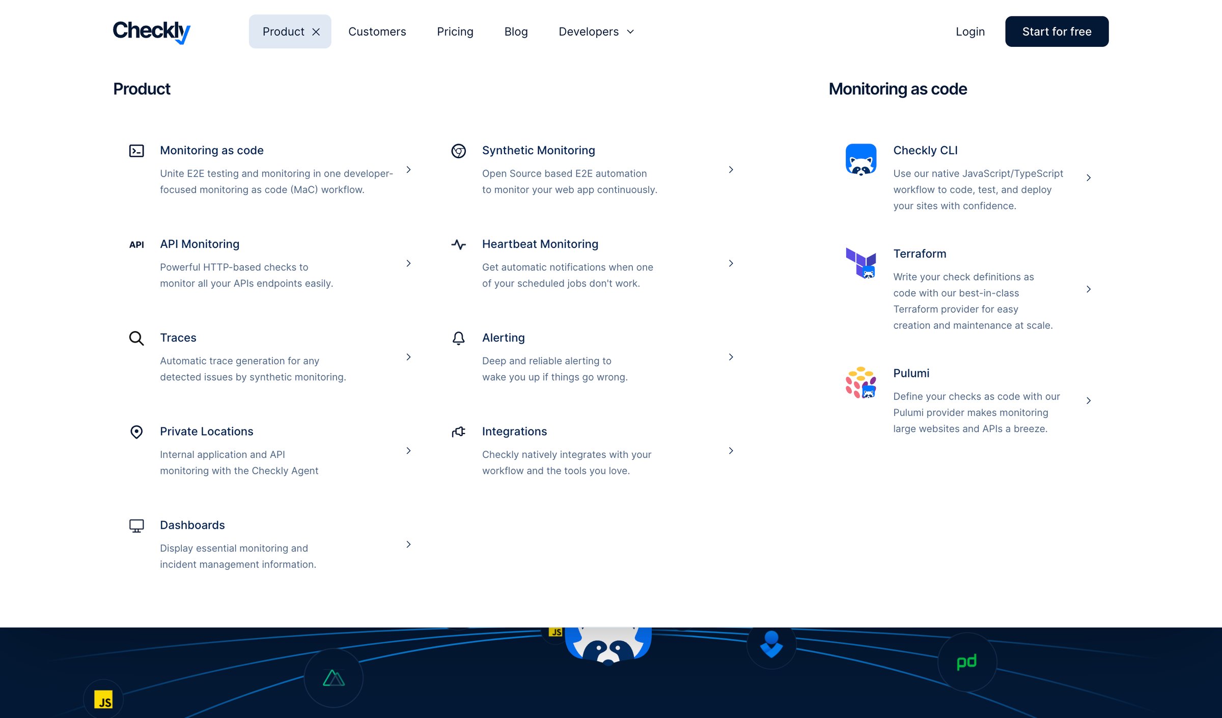 Checkly - Detect and Resolve Issues 10x Faster With Monitoring as Code screen