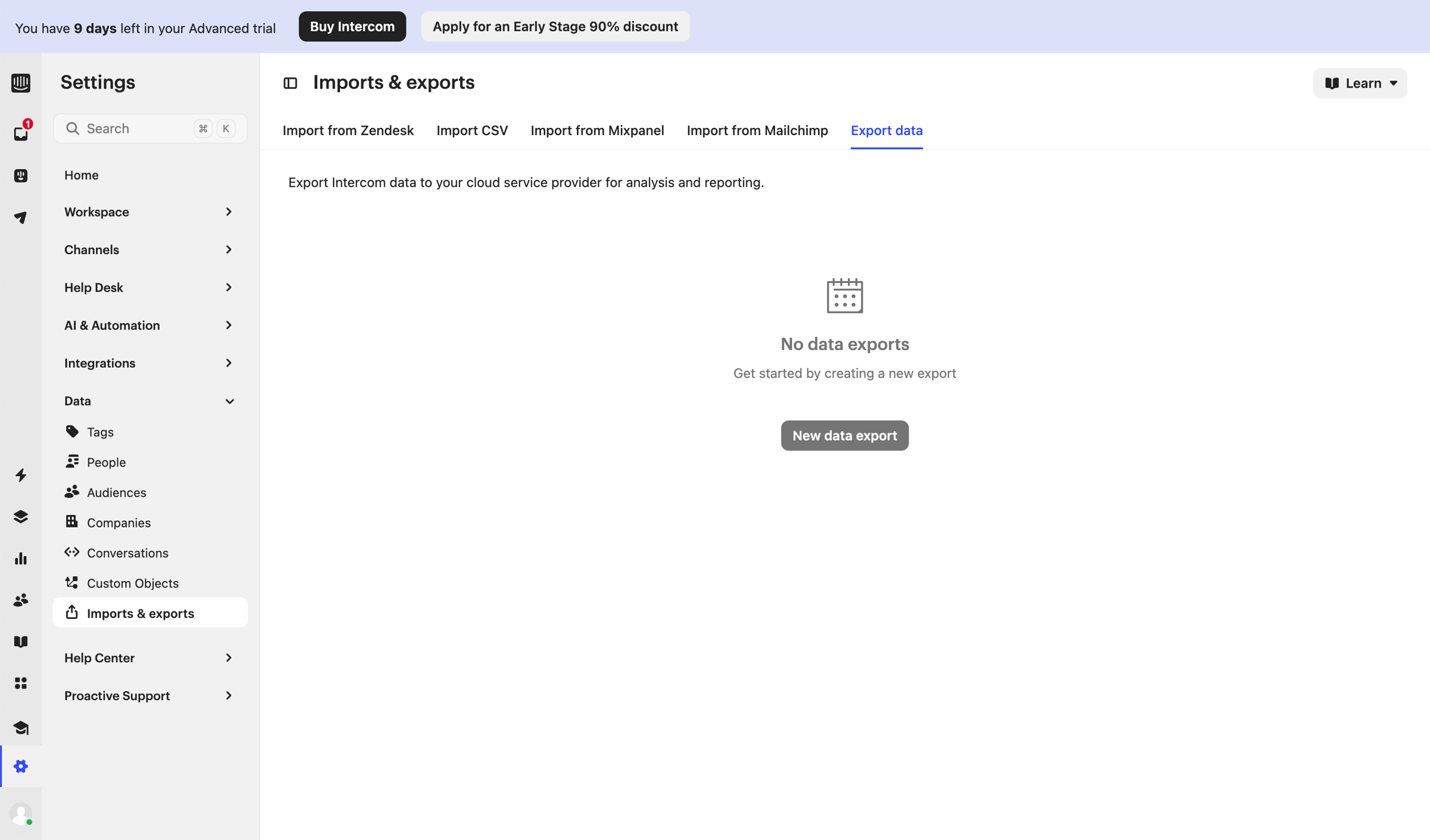 Imports | exports Nicelydone Intercom from Intercom