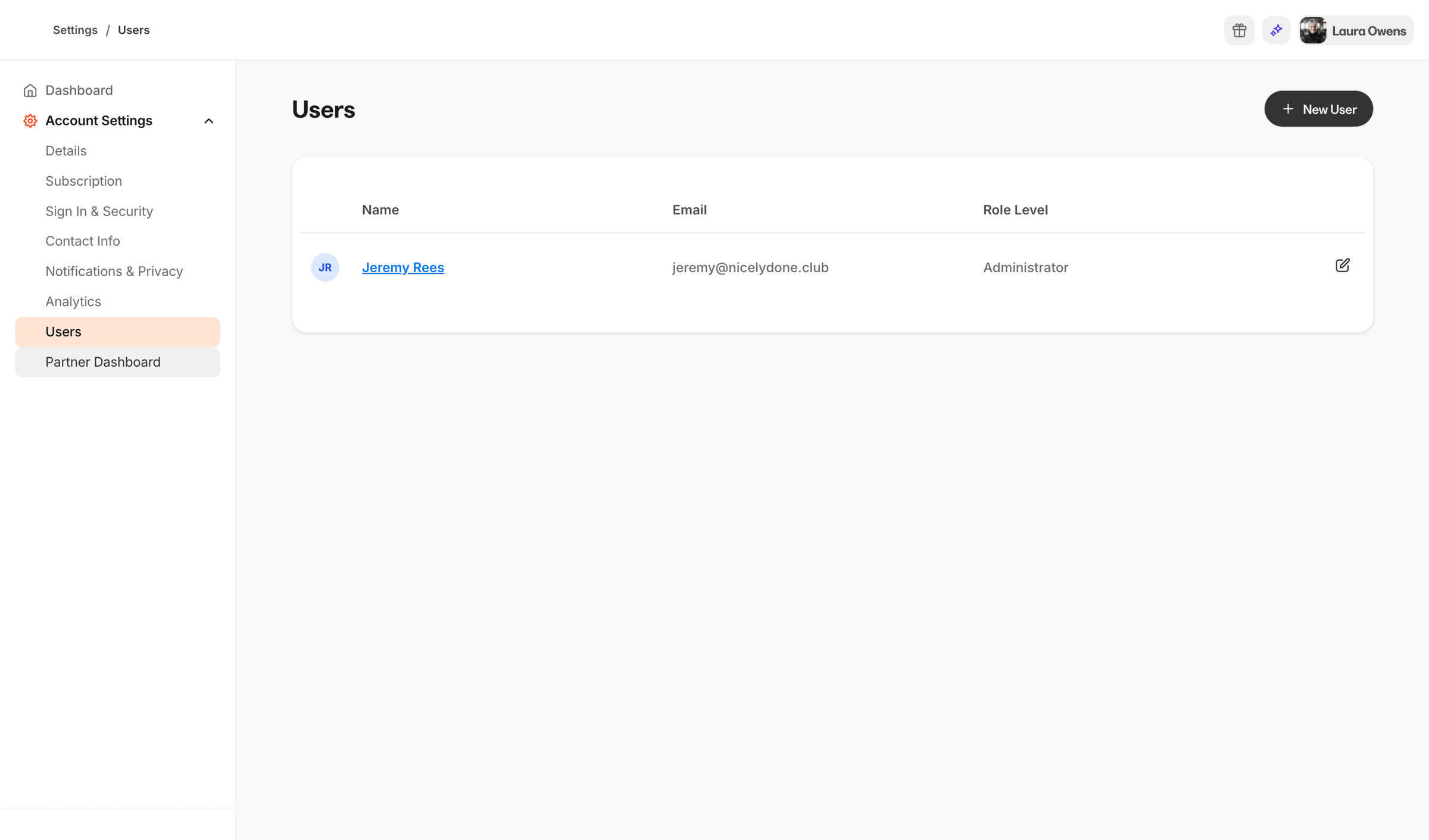 Kajabi - Kajabi - adminsettingsusers screen