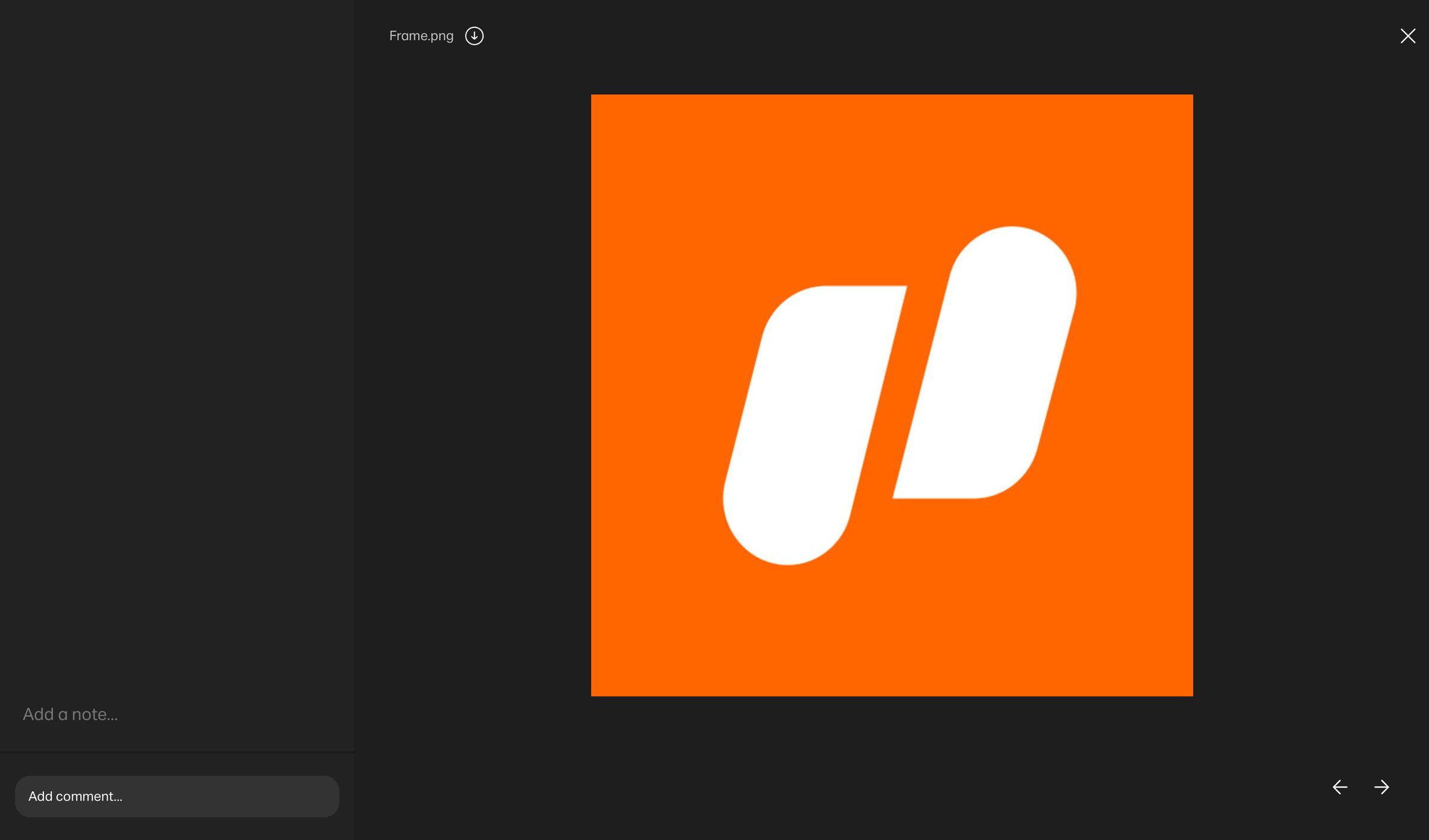 WeTransfer - Feedback on Nicelydone new logo screen