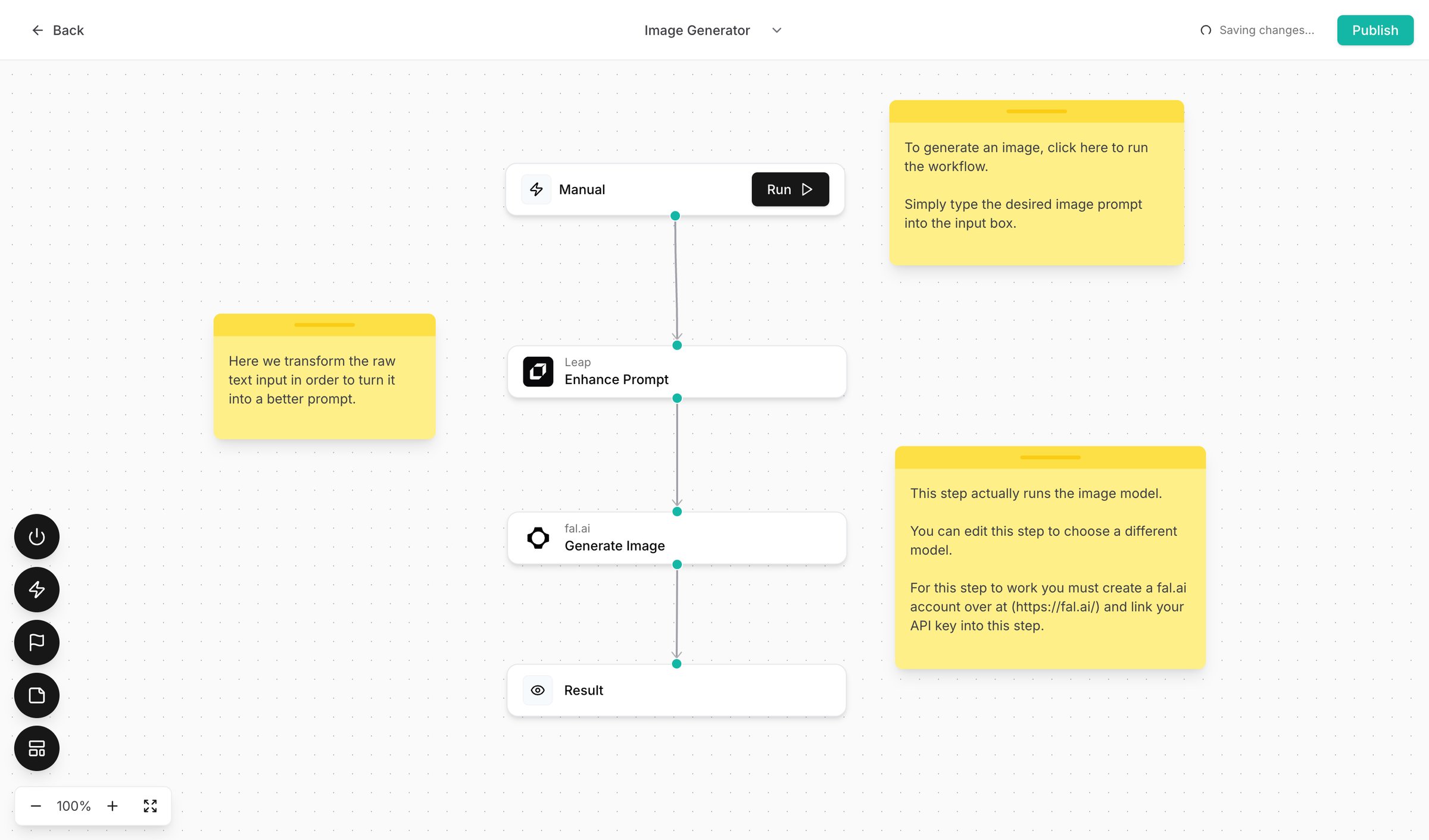 Leap - Leap AI | Automate any workflow with AI screen
