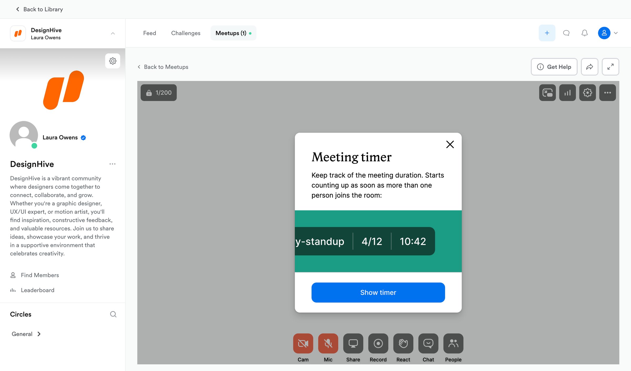 Kajabi - Laura Owenss First Site screen