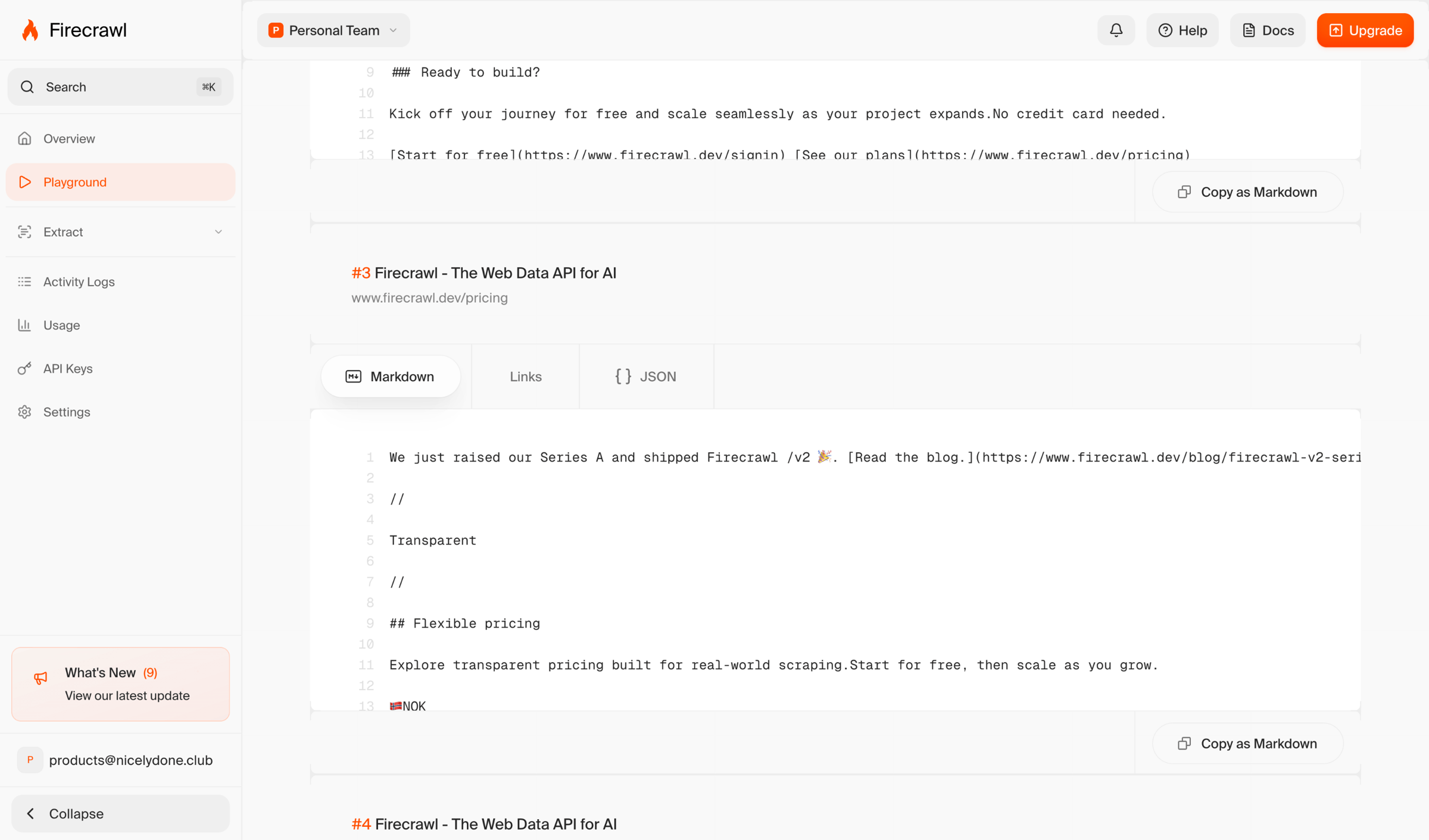 Firecrawl - Firecrawl - The Web Data API for AI screen