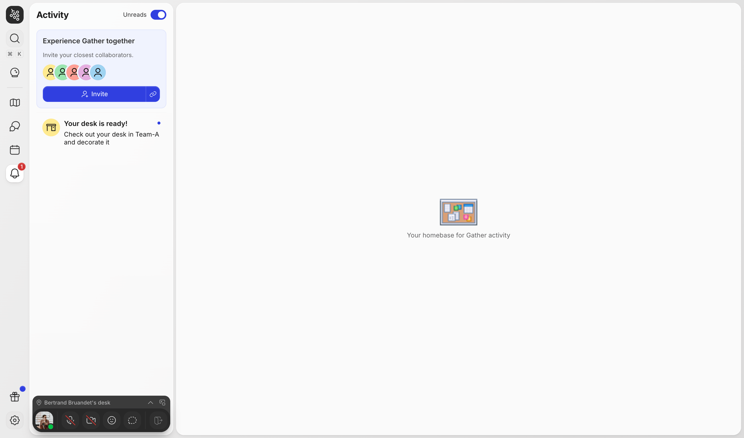 Gather - Nicelydone | Gather screen