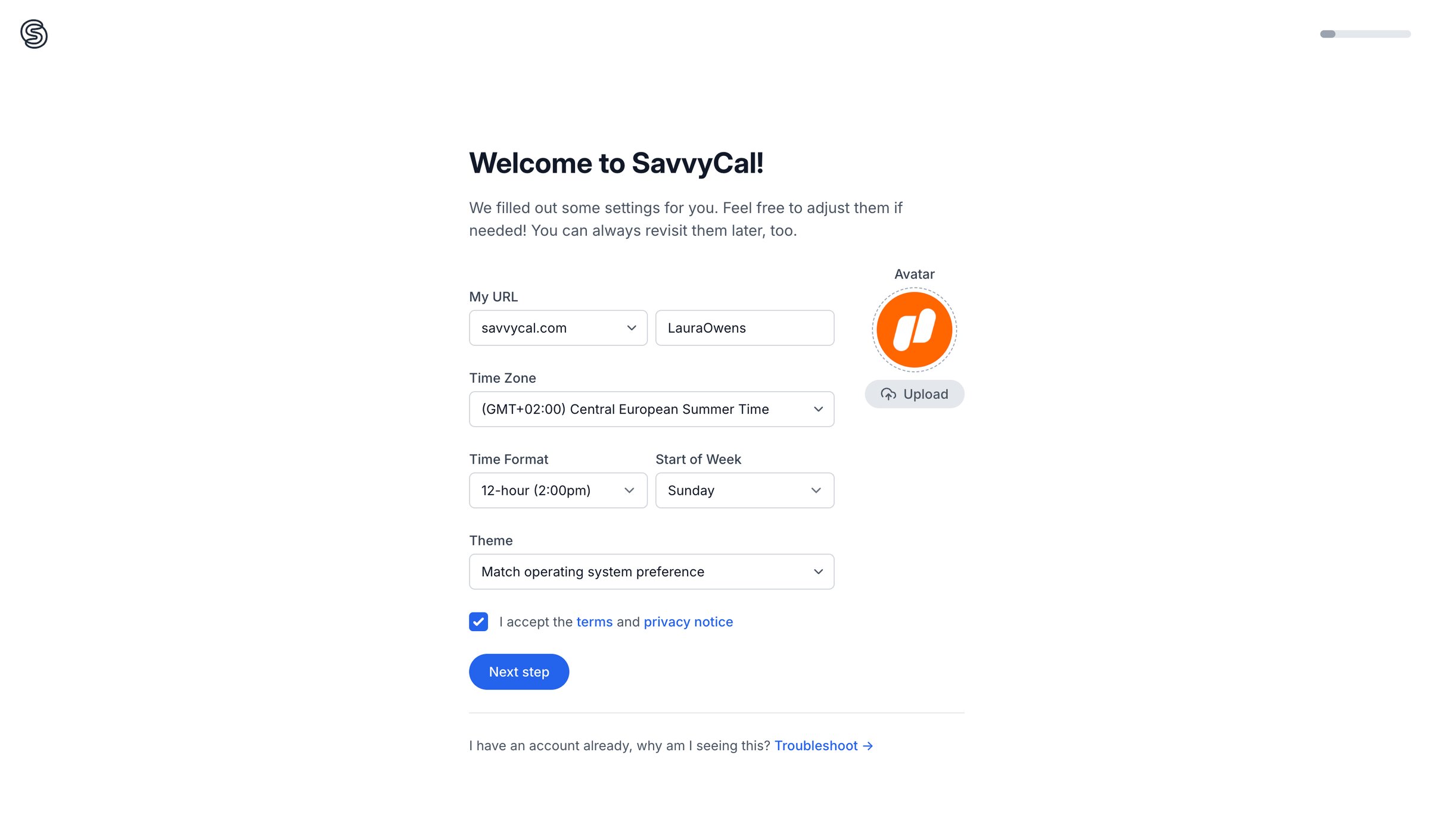Welcome to SavvyCal from SavvyCal