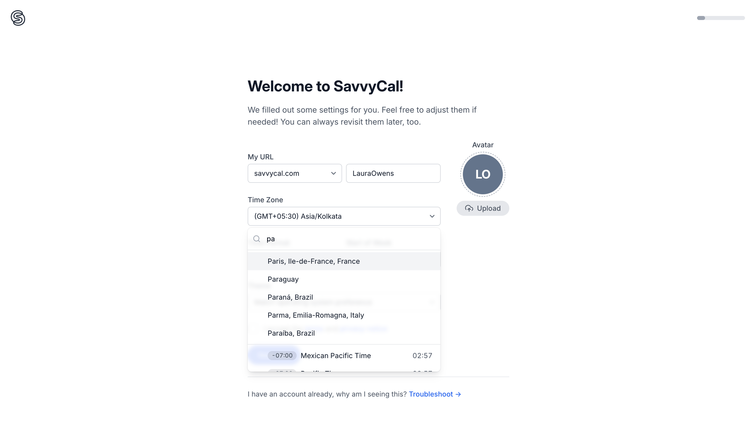 Welcome to SavvyCal from SavvyCal