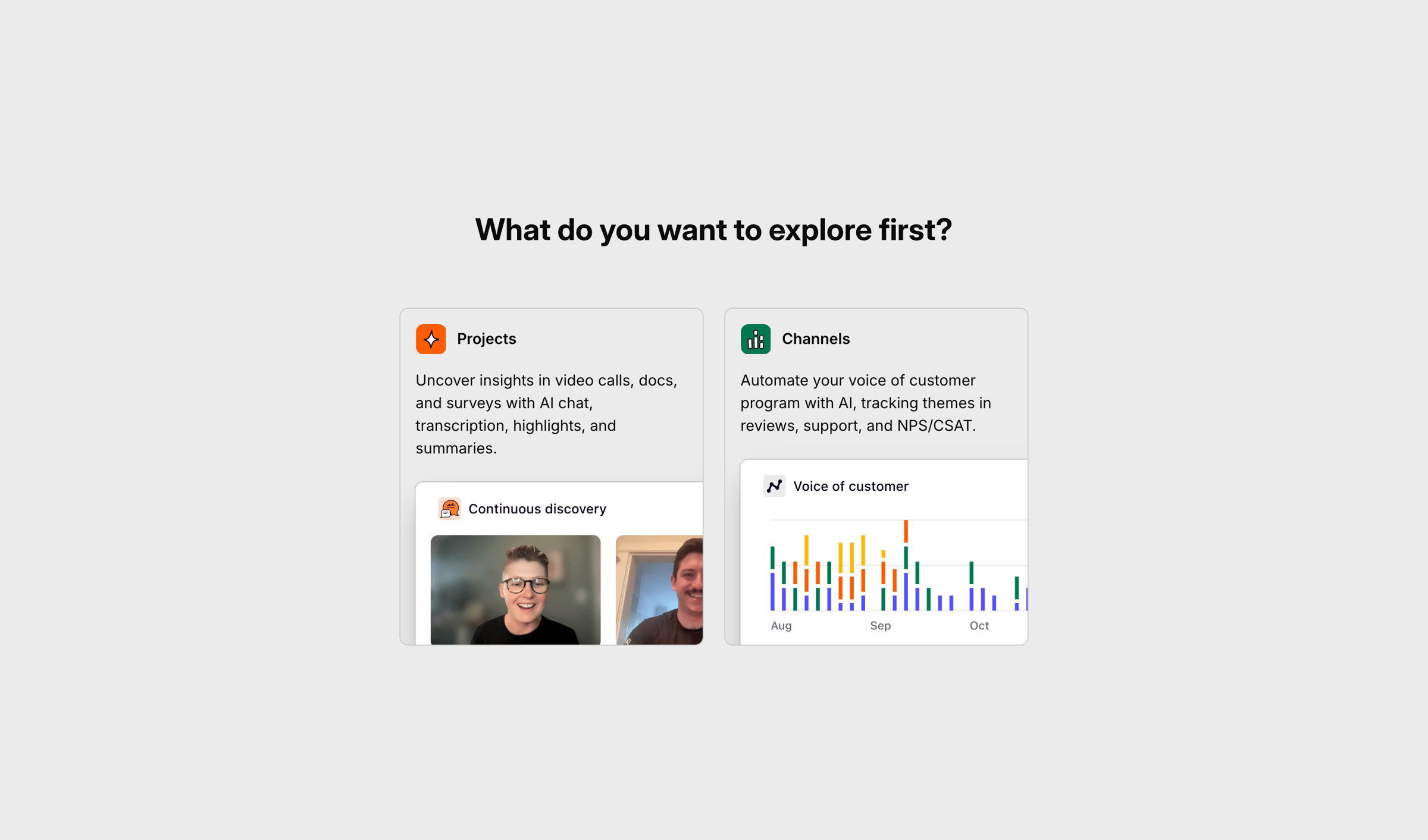 Dovetail - Dovetail – Customer Intelligence Platform screen