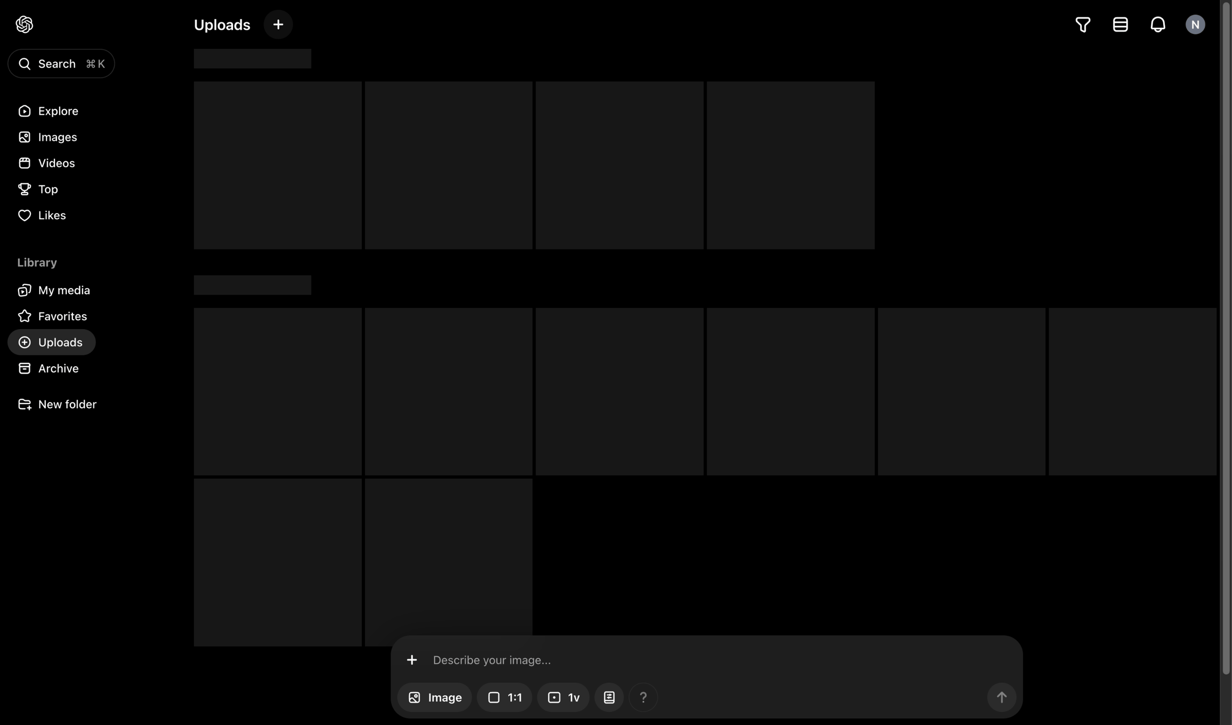Sora screen