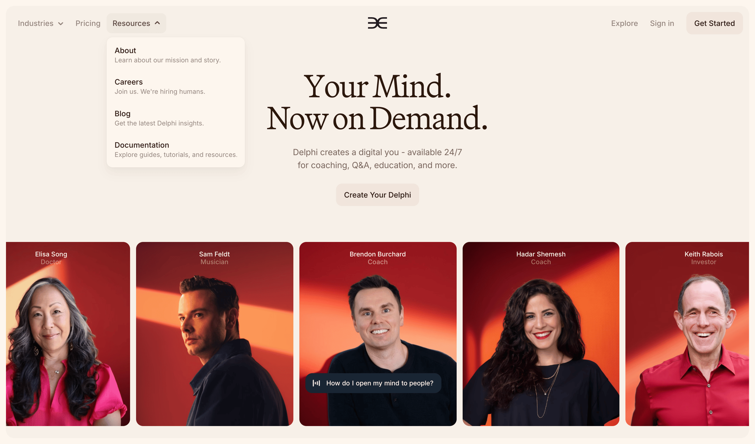Delphi - Delphi | Scale Your Insight. Stay Focused on What Matters. screen