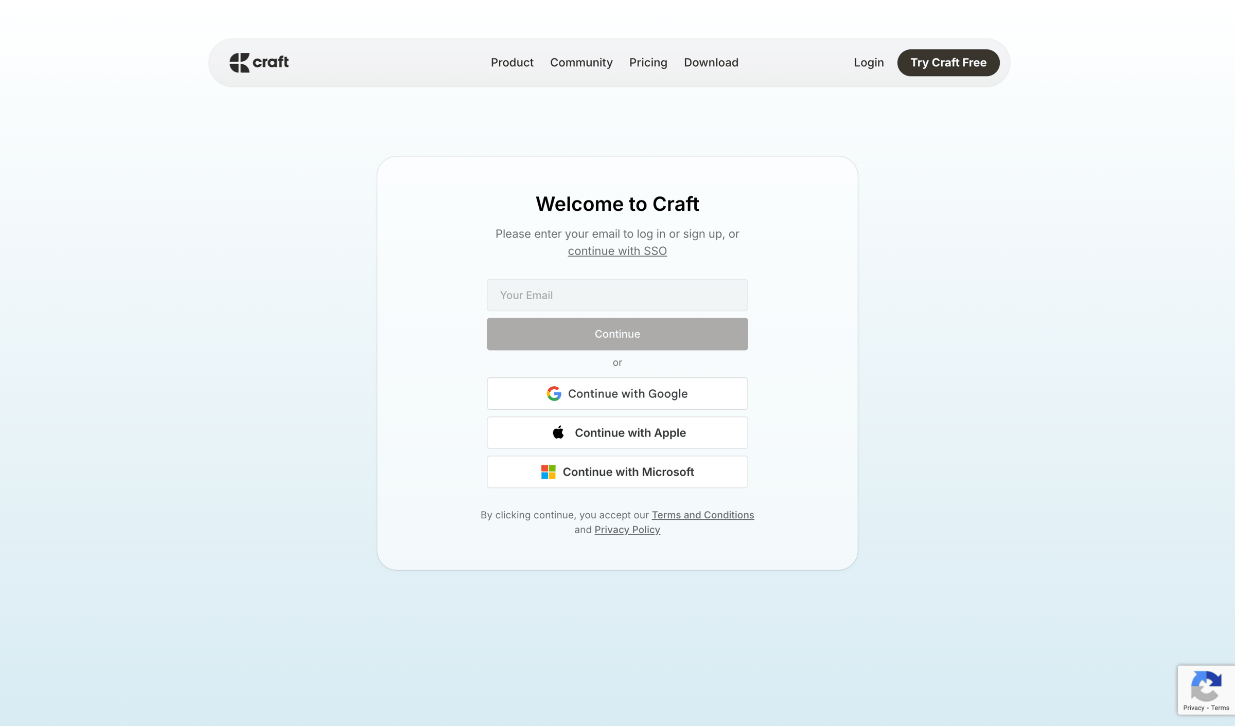 Craft - Craft — A fresh take on documents screen