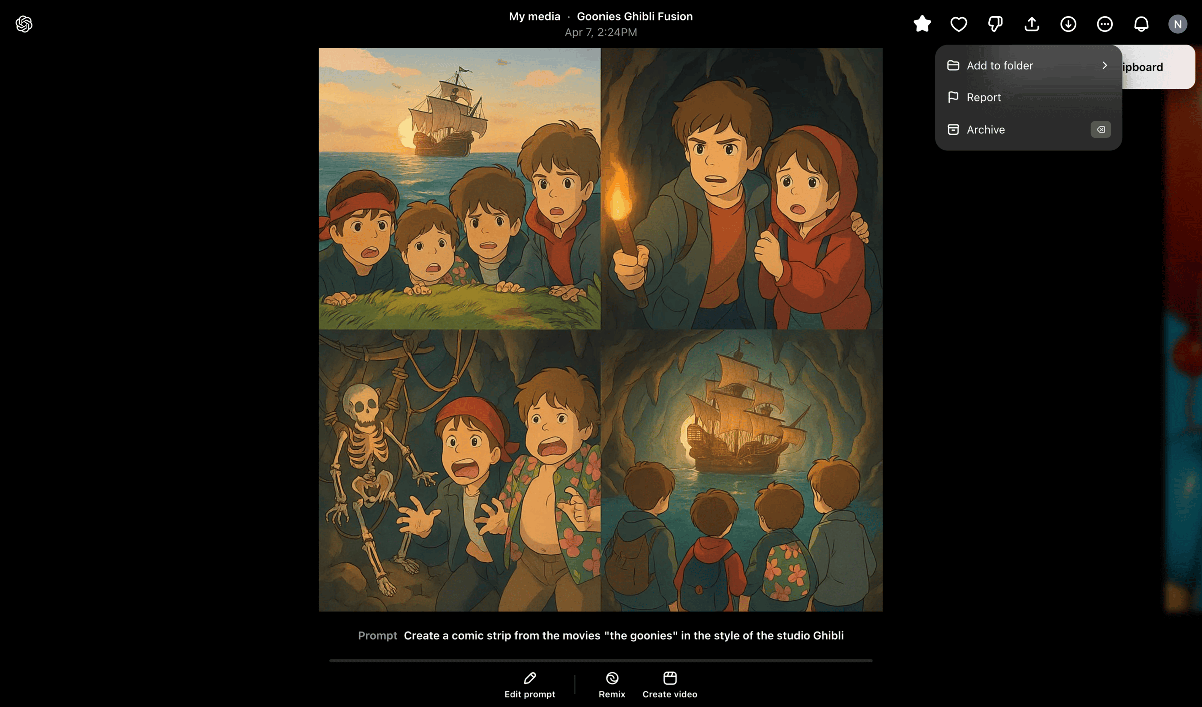 Sora screen