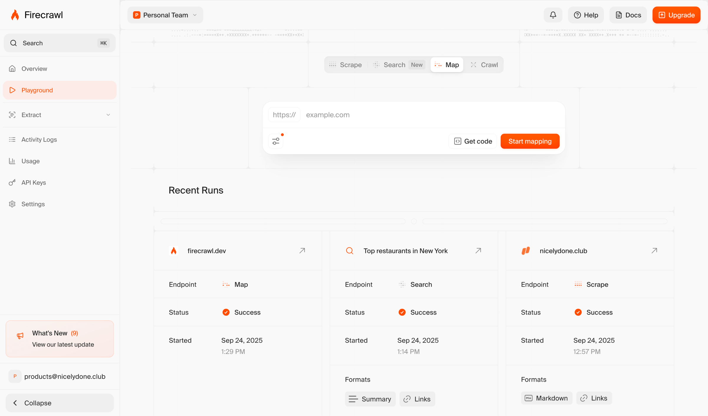 Firecrawl - Firecrawl - The Web Data API for AI screen