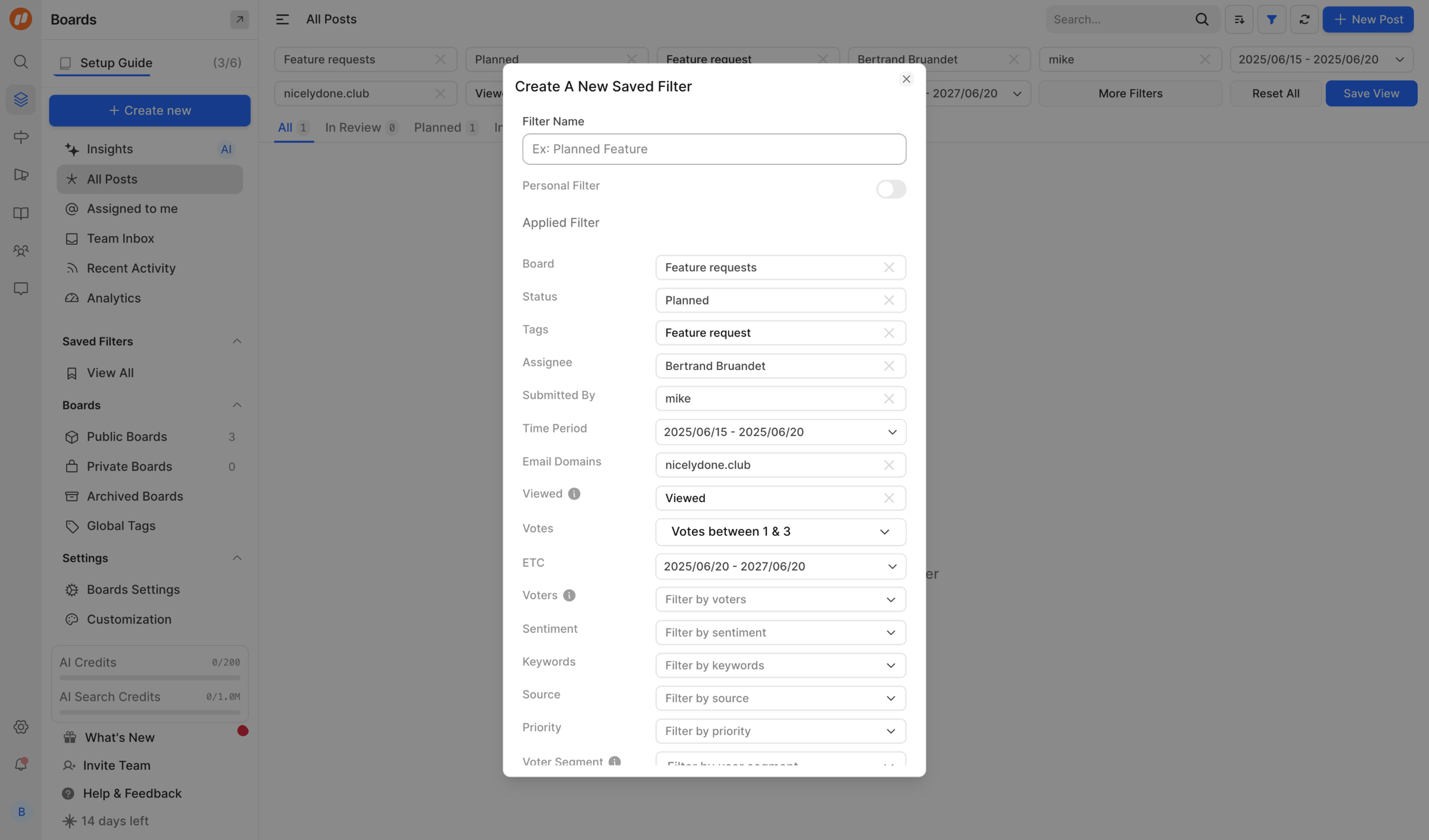 FeatureOS - All Posts | FeatureOS screen